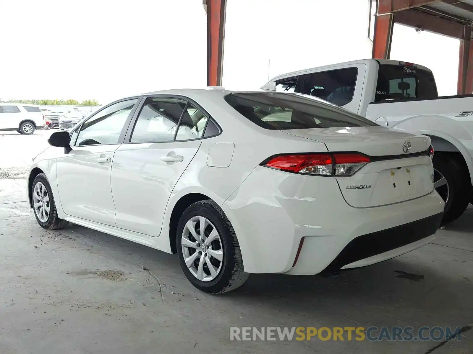 3 Photograph of a damaged car JTDEPRAE0LJ079541 TOYOTA COROLLA 2020