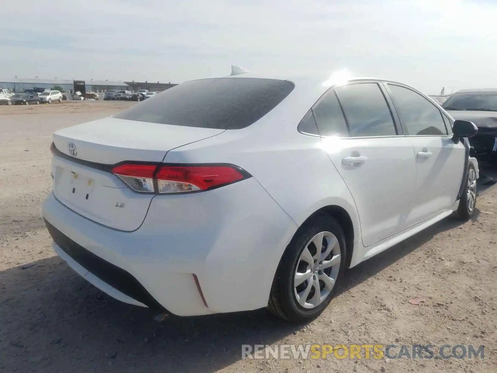 4 Photograph of a damaged car JTDEPRAE0LJ079670 TOYOTA COROLLA 2020