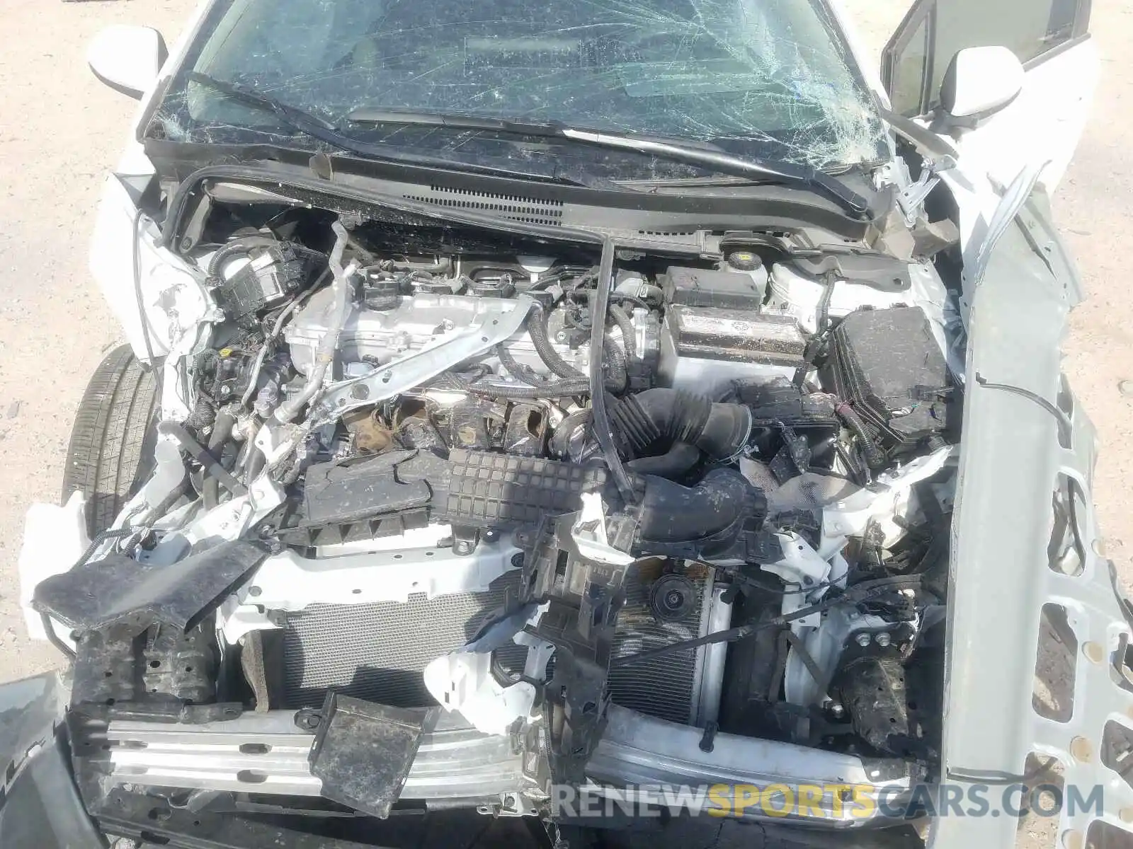 7 Photograph of a damaged car JTDEPRAE0LJ079670 TOYOTA COROLLA 2020