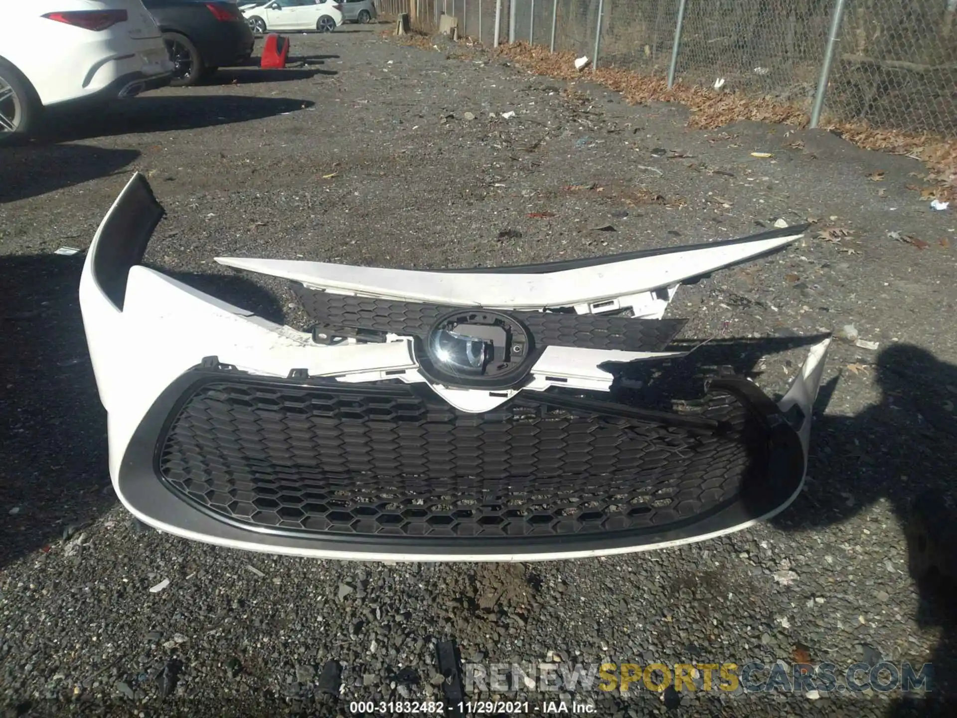 12 Photograph of a damaged car JTDEPRAE0LJ080088 TOYOTA COROLLA 2020