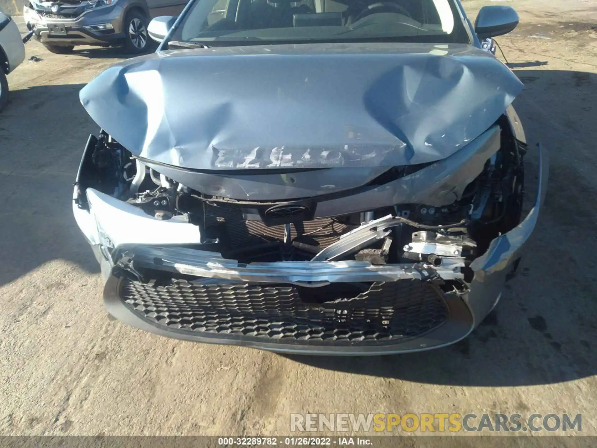 6 Photograph of a damaged car JTDEPRAE0LJ080995 TOYOTA COROLLA 2020