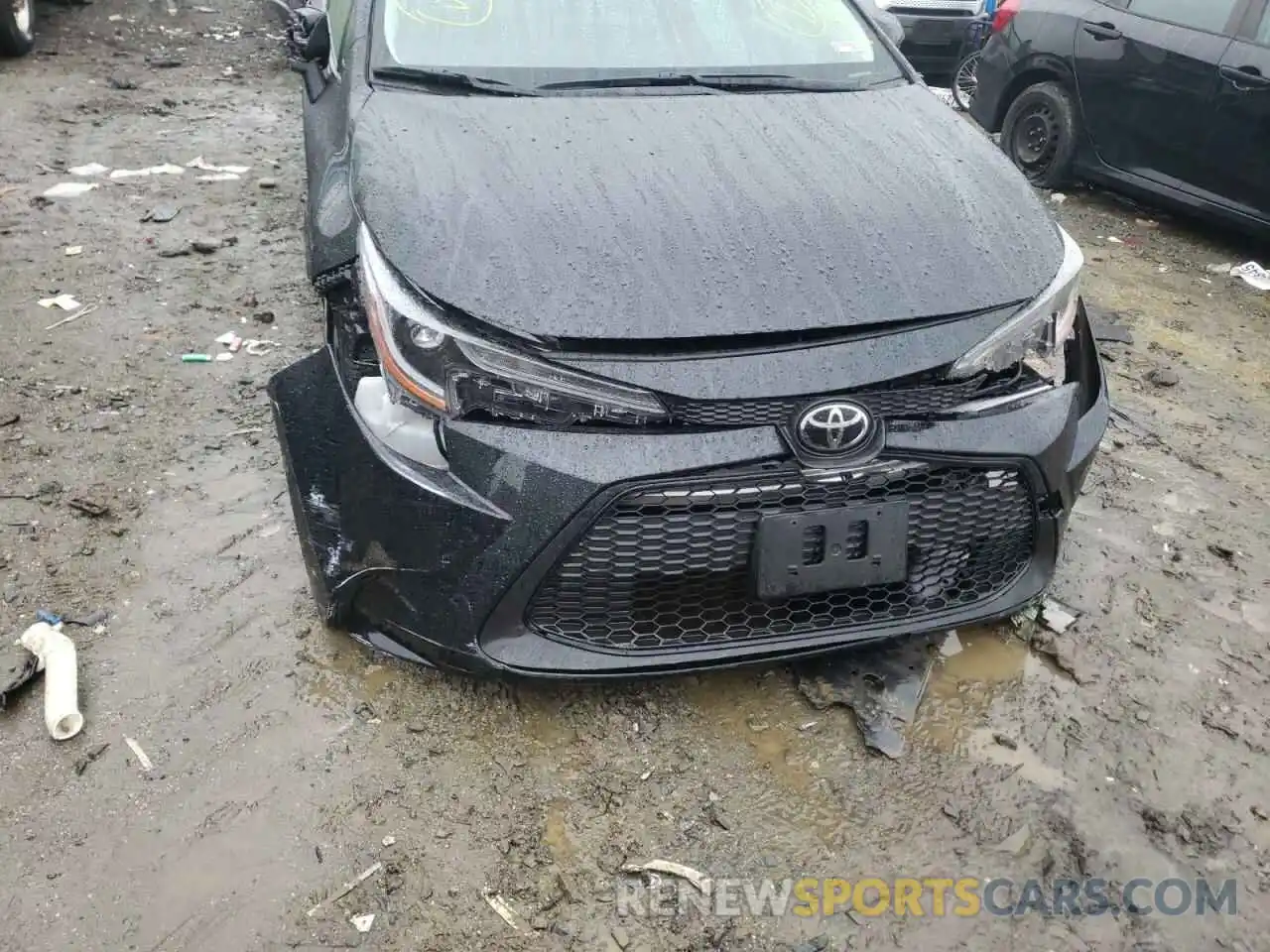 9 Photograph of a damaged car JTDEPRAE0LJ081449 TOYOTA COROLLA 2020