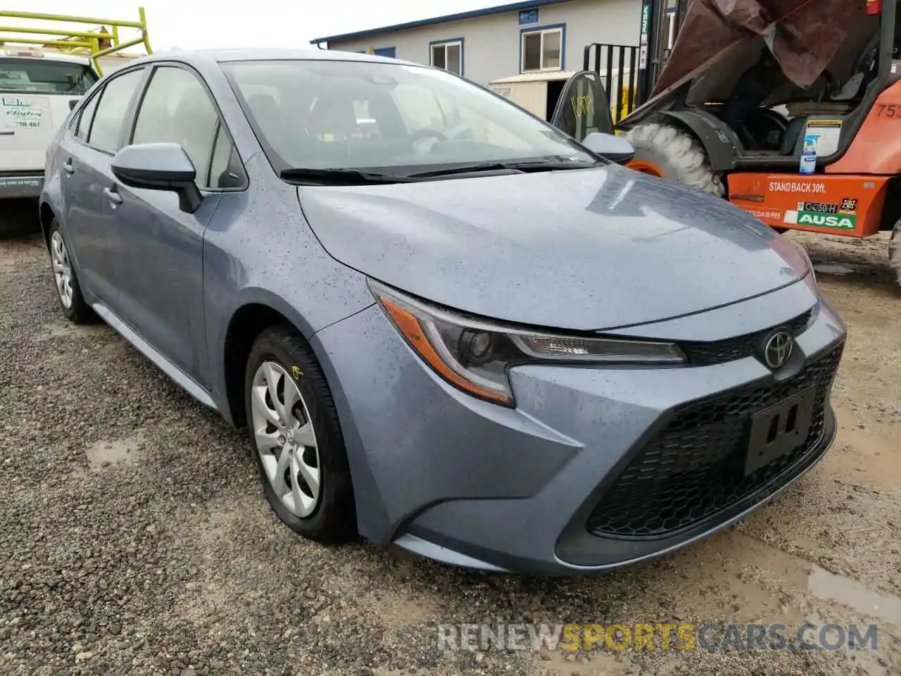 1 Photograph of a damaged car JTDEPRAE0LJ082357 TOYOTA COROLLA 2020