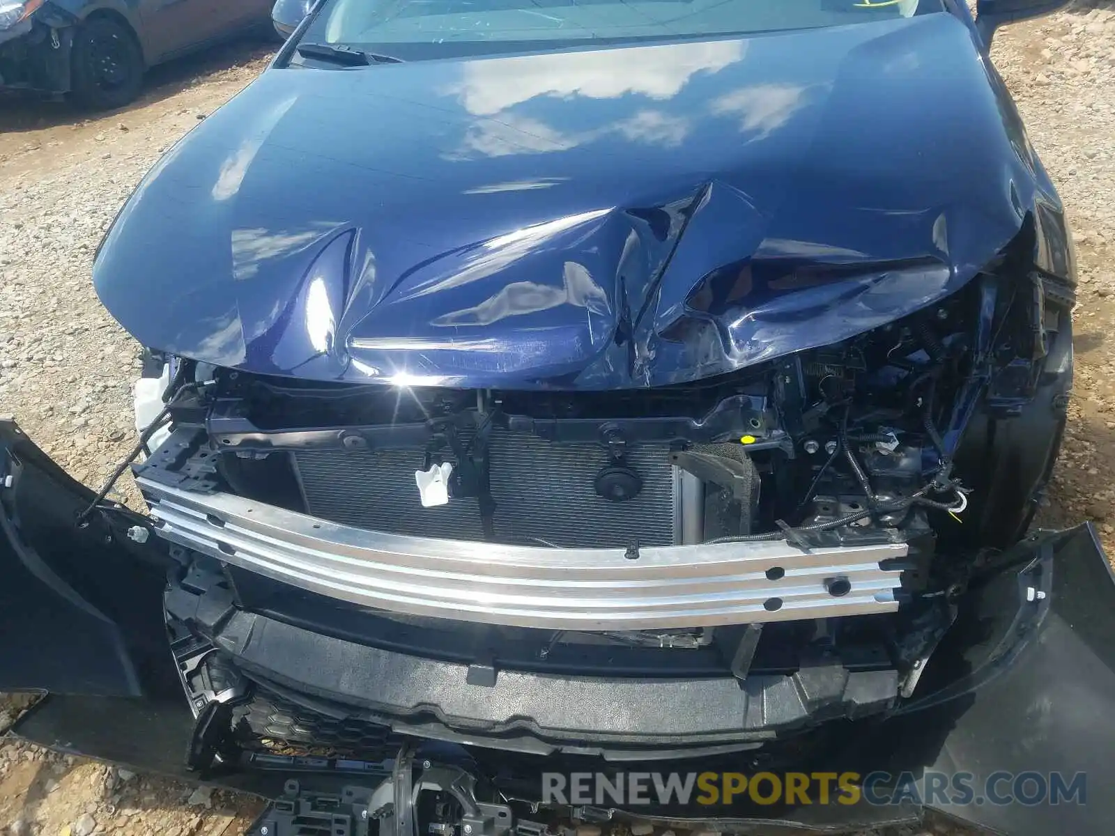 9 Photograph of a damaged car JTDEPRAE0LJ083296 TOYOTA COROLLA 2020