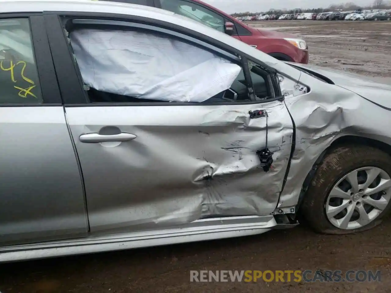 9 Photograph of a damaged car JTDEPRAE0LJ083590 TOYOTA COROLLA 2020