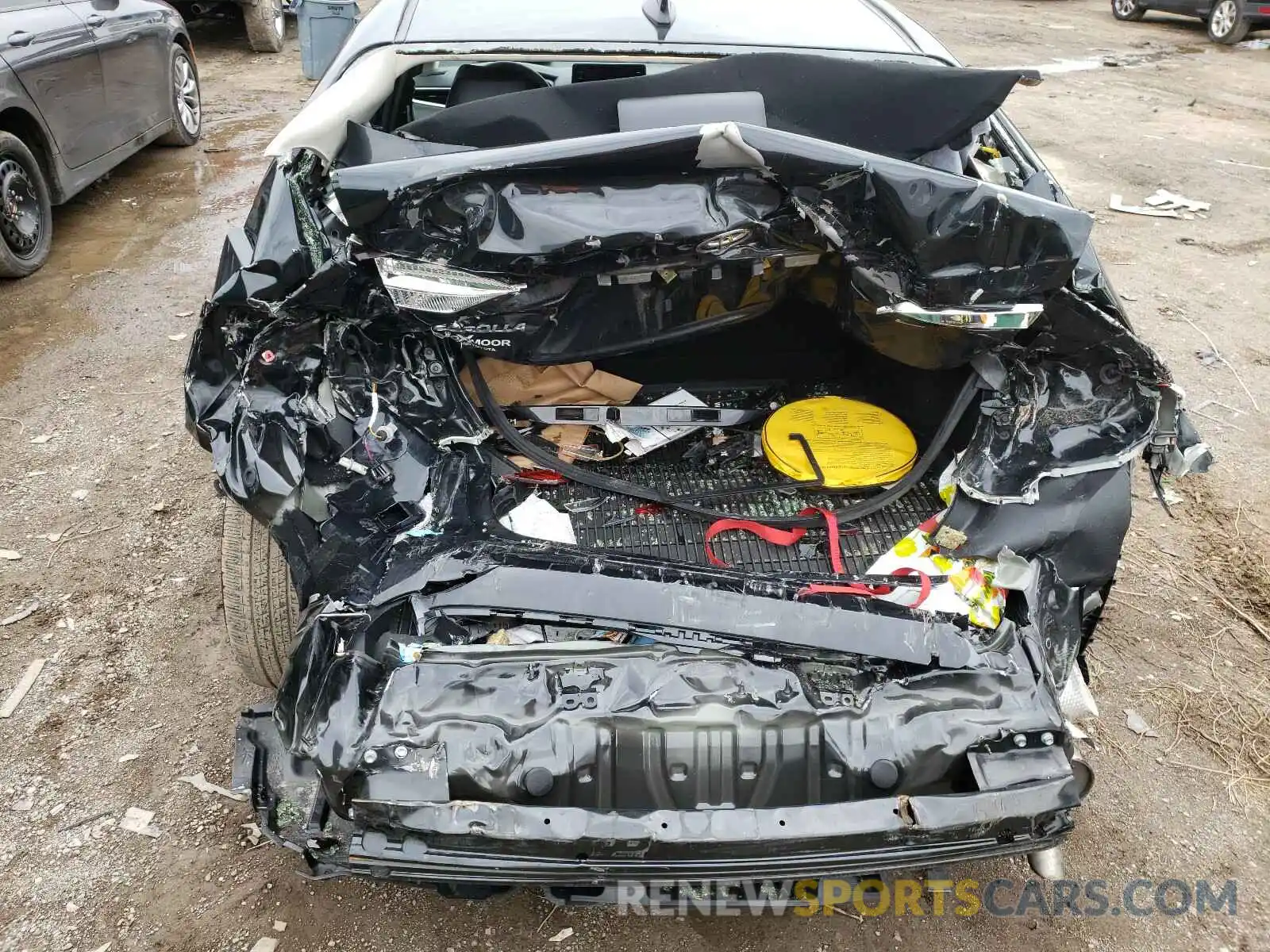 9 Photograph of a damaged car JTDEPRAE0LJ083623 TOYOTA COROLLA 2020