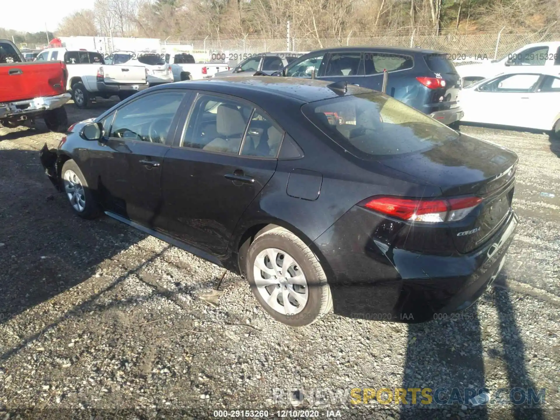 3 Photograph of a damaged car JTDEPRAE0LJ083914 TOYOTA COROLLA 2020