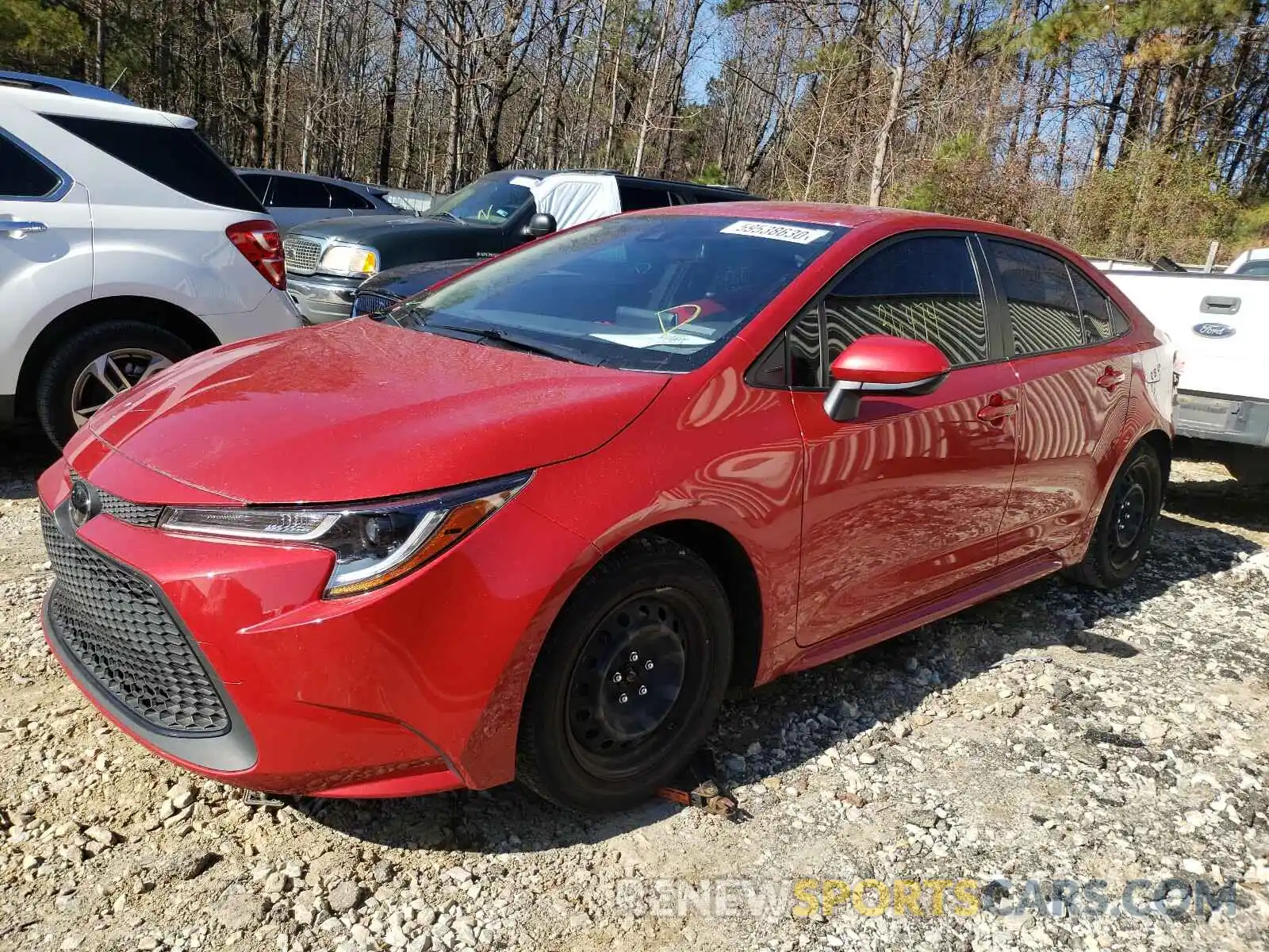 2 Photograph of a damaged car JTDEPRAE0LJ084397 TOYOTA COROLLA 2020