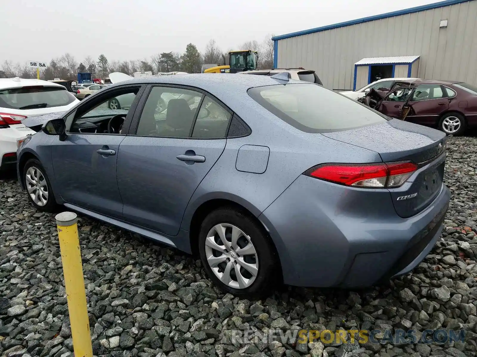 3 Photograph of a damaged car JTDEPRAE0LJ084853 TOYOTA COROLLA 2020