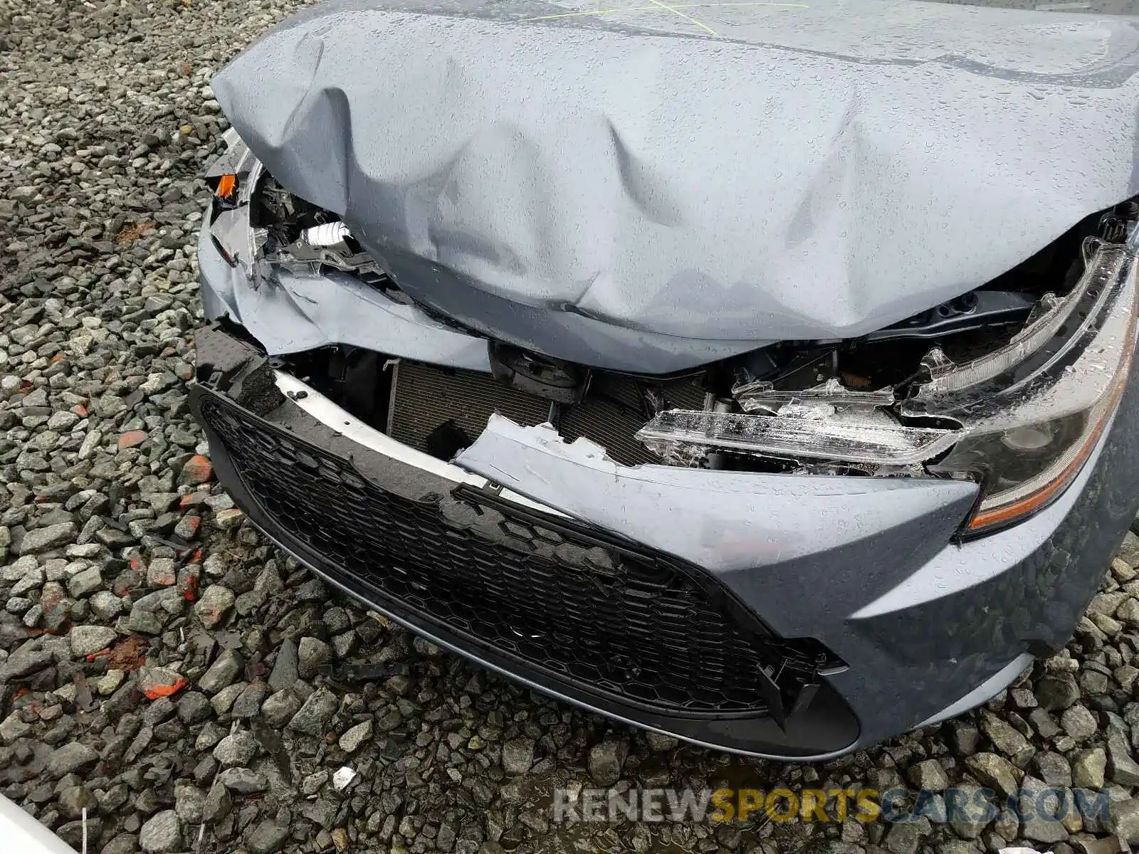 9 Photograph of a damaged car JTDEPRAE0LJ084853 TOYOTA COROLLA 2020