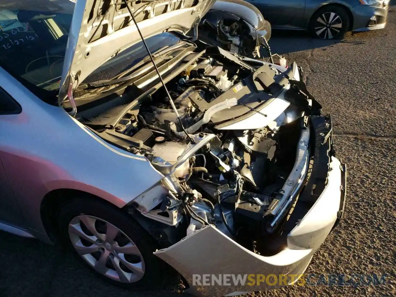 9 Photograph of a damaged car JTDEPRAE0LJ084884 TOYOTA COROLLA 2020