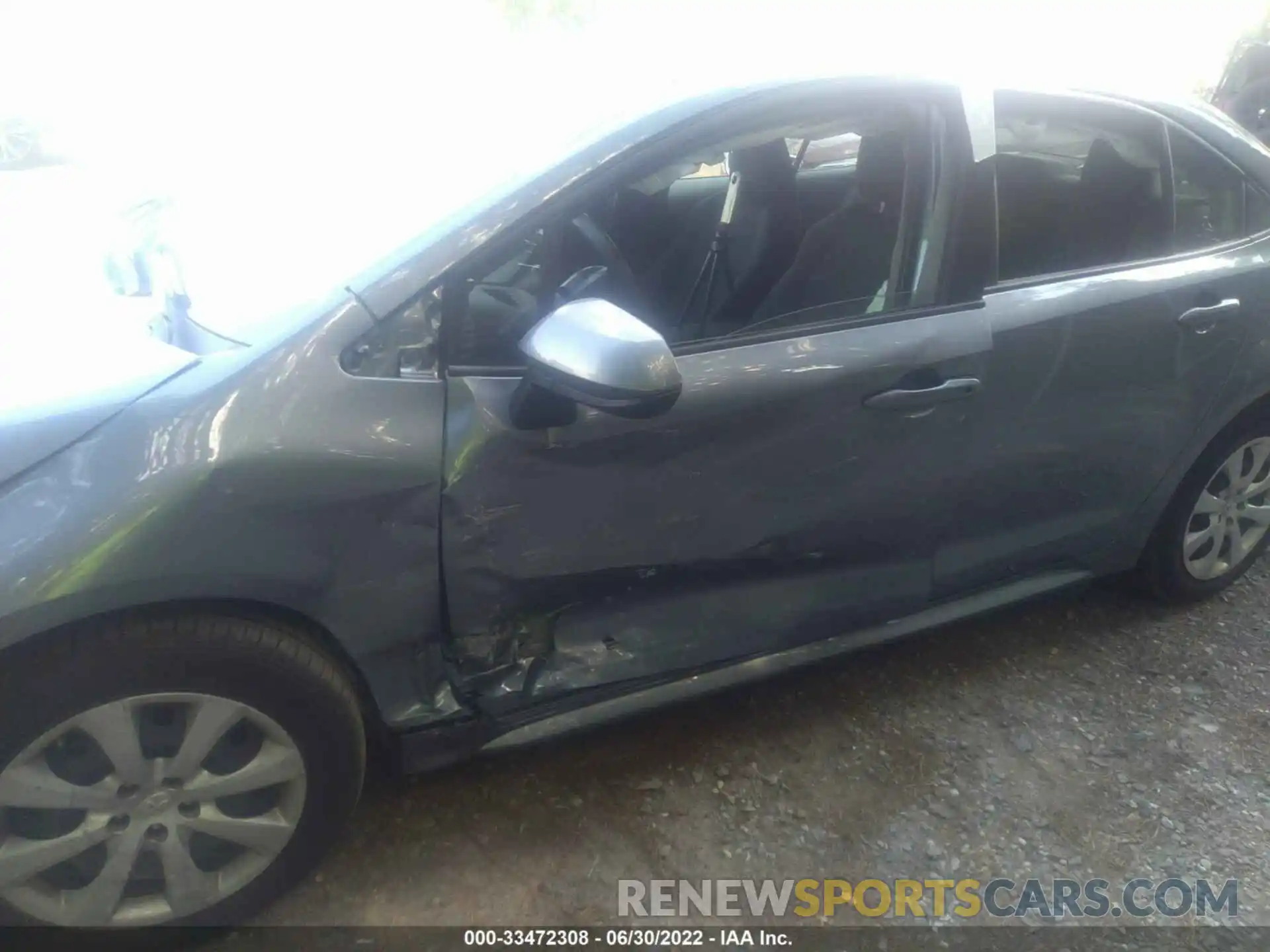 6 Photograph of a damaged car JTDEPRAE0LJ085694 TOYOTA COROLLA 2020