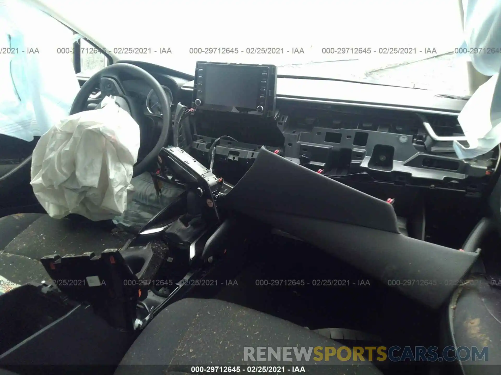 5 Photograph of a damaged car JTDEPRAE0LJ085971 TOYOTA COROLLA 2020