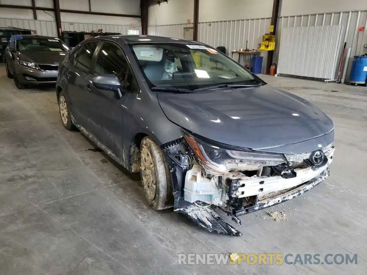 1 Photograph of a damaged car JTDEPRAE0LJ086540 TOYOTA COROLLA 2020