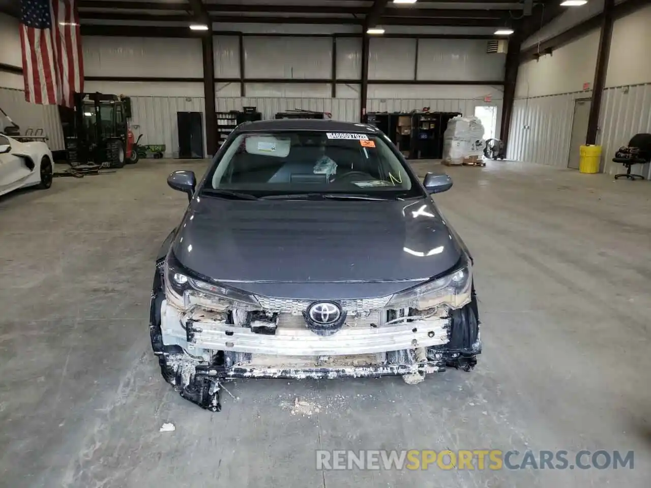 9 Photograph of a damaged car JTDEPRAE0LJ086540 TOYOTA COROLLA 2020