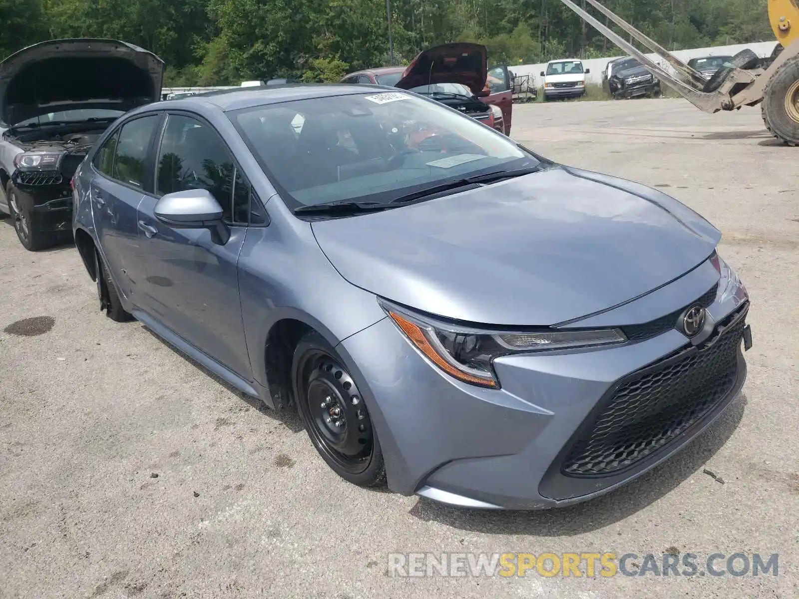 1 Photograph of a damaged car JTDEPRAE0LJ088451 TOYOTA COROLLA 2020