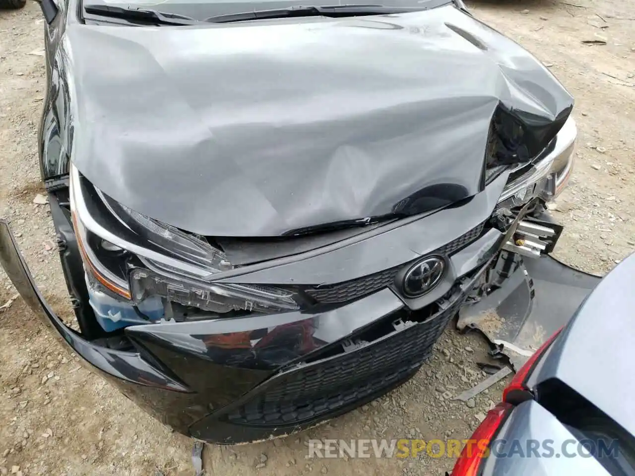 7 Photograph of a damaged car JTDEPRAE0LJ089230 TOYOTA COROLLA 2020