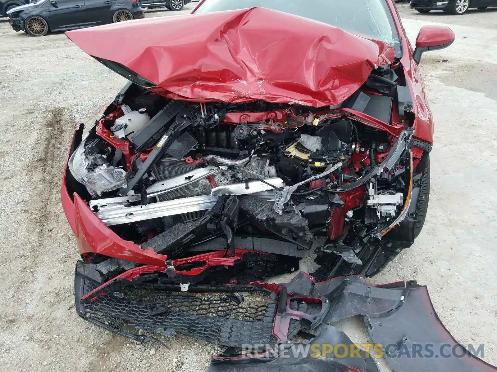 9 Photograph of a damaged car JTDEPRAE0LJ089616 TOYOTA COROLLA 2020