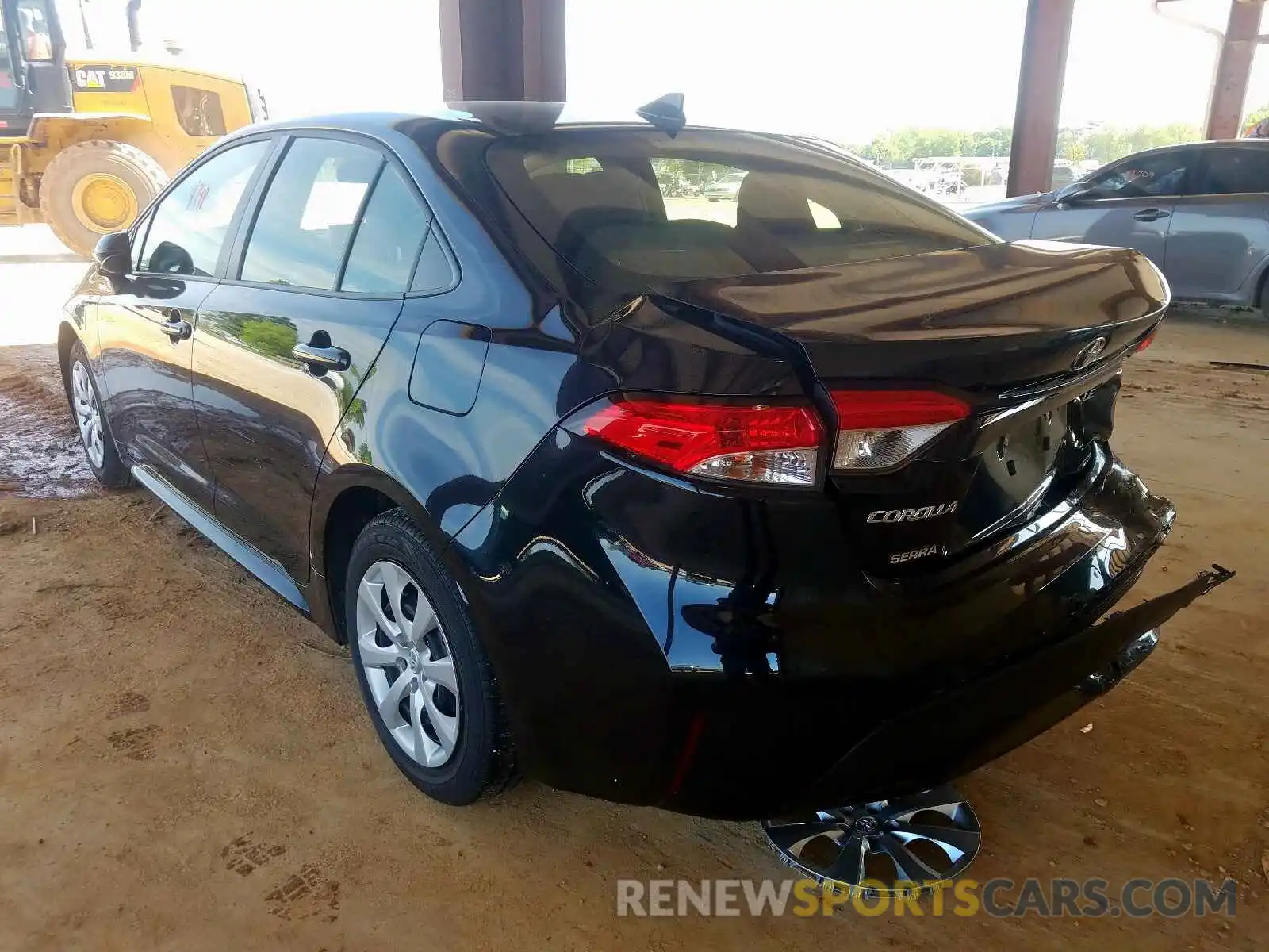 3 Photograph of a damaged car JTDEPRAE0LJ090944 TOYOTA COROLLA 2020