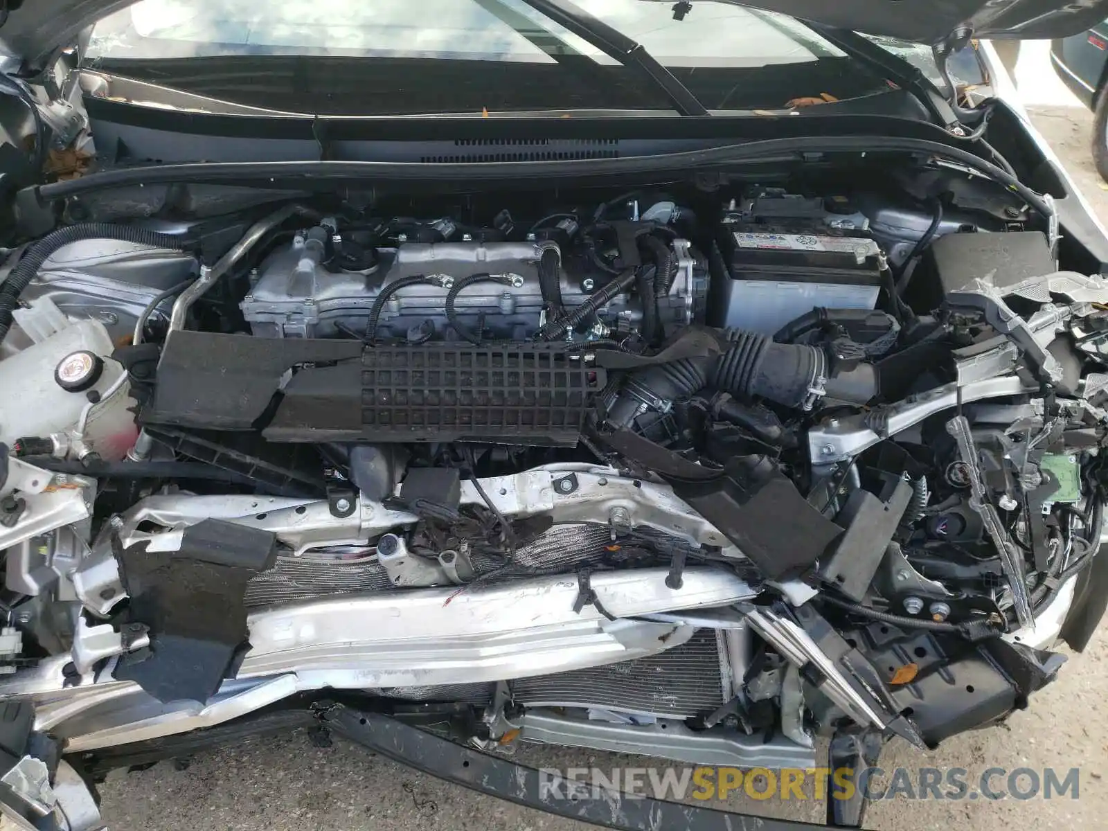 7 Photograph of a damaged car JTDEPRAE0LJ091611 TOYOTA COROLLA 2020