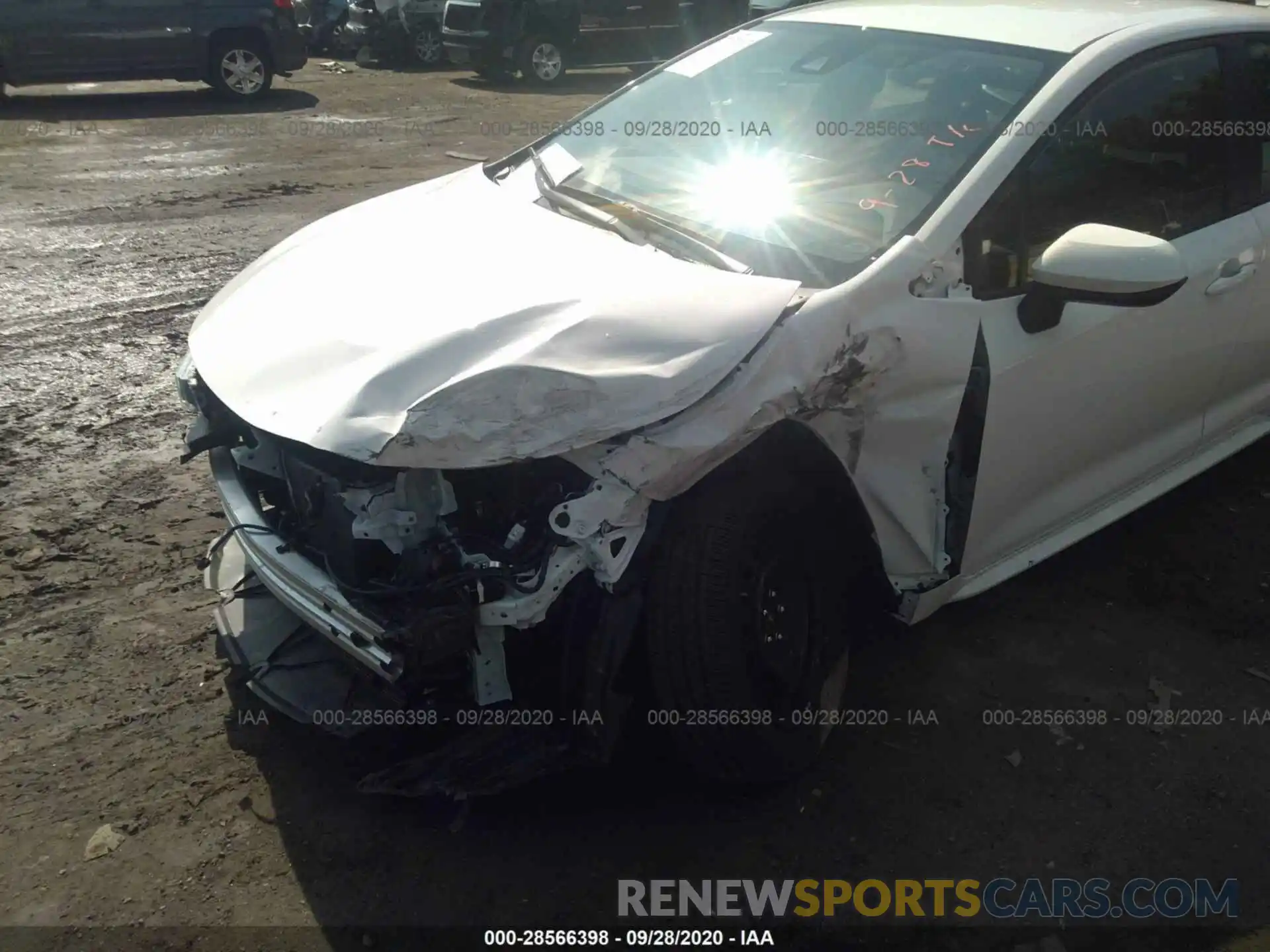 6 Photograph of a damaged car JTDEPRAE0LJ091818 TOYOTA COROLLA 2020