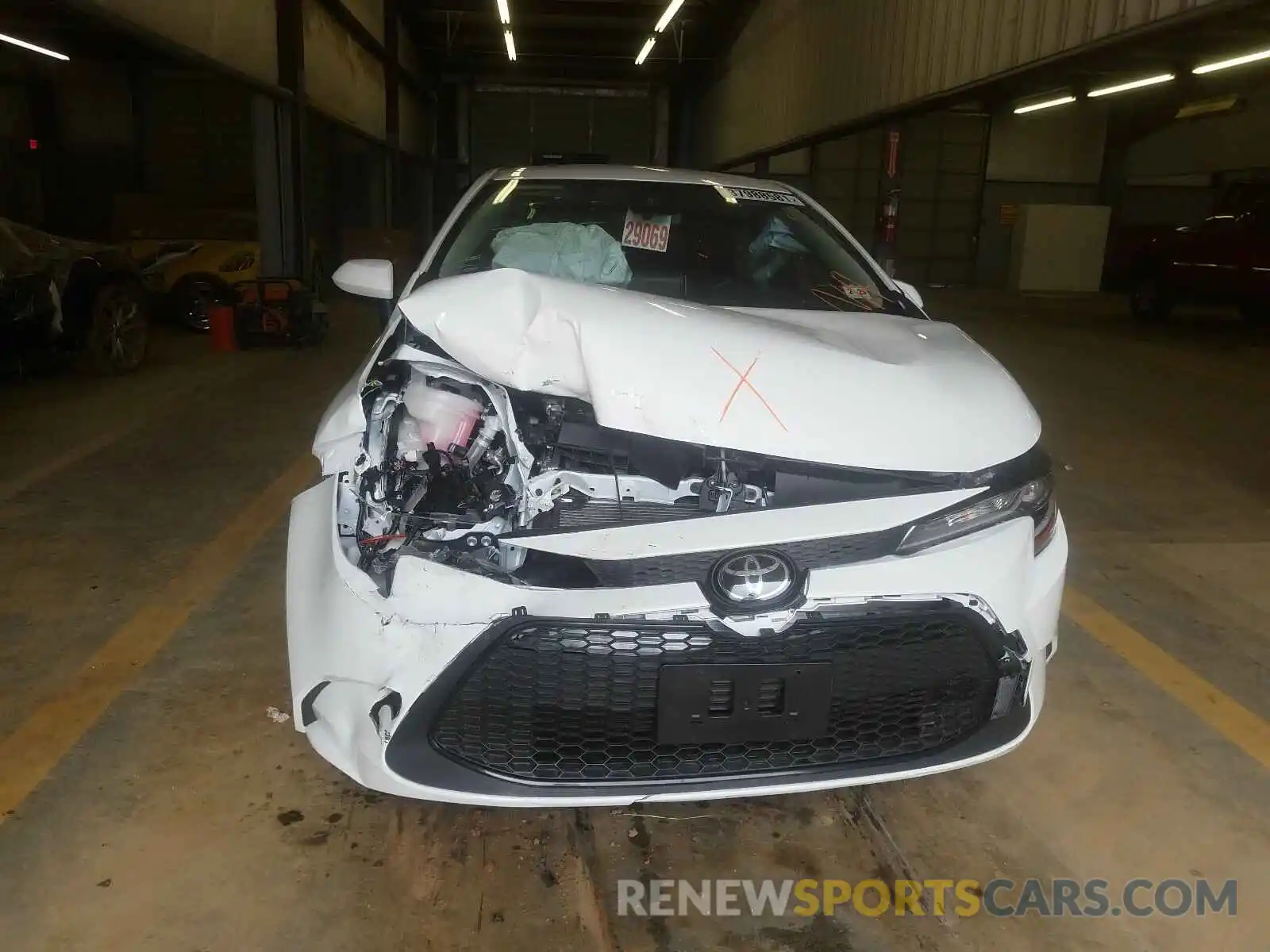 9 Photograph of a damaged car JTDEPRAE0LJ093116 TOYOTA COROLLA 2020