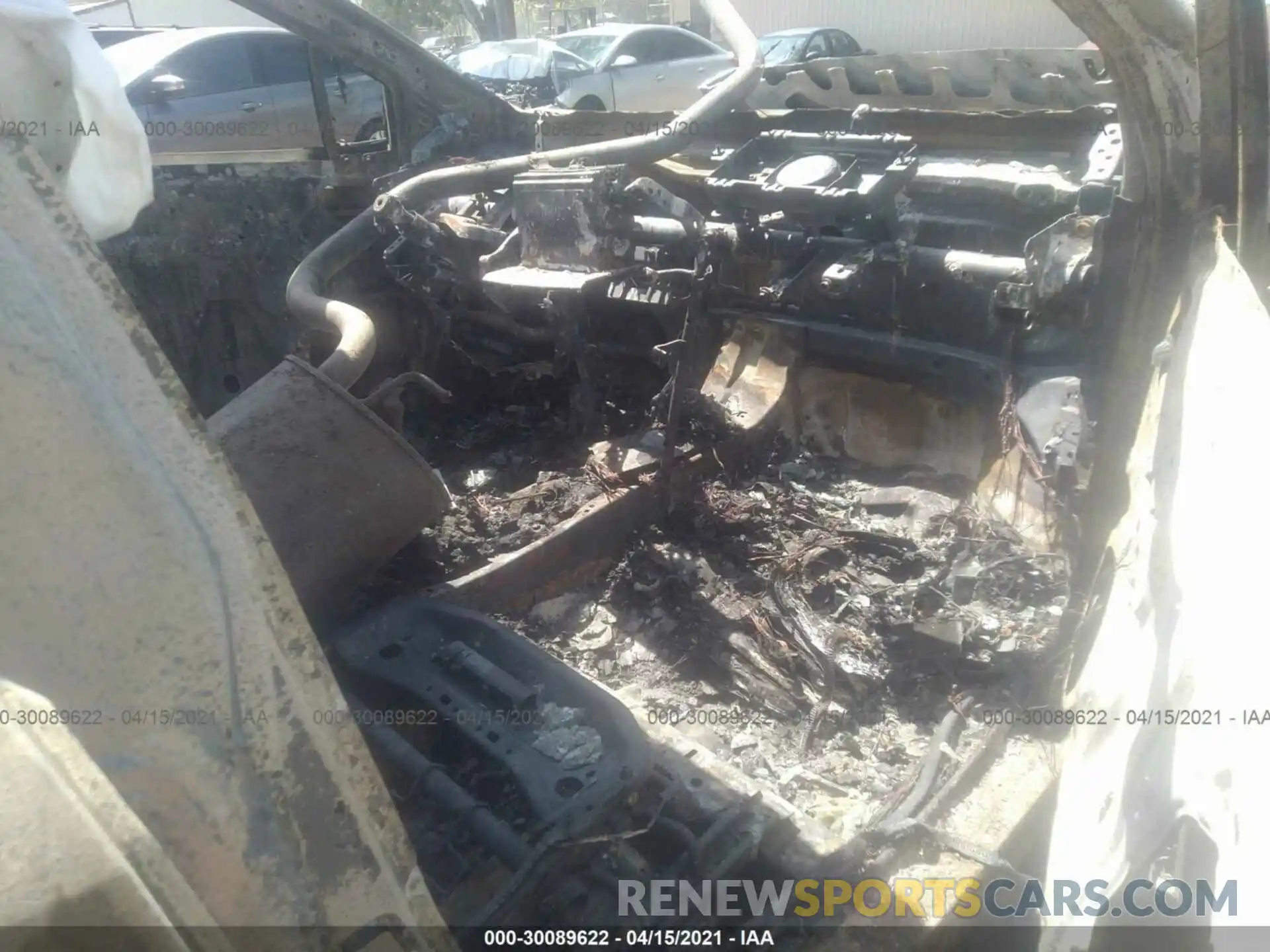 5 Photograph of a damaged car JTDEPRAE0LJ093407 TOYOTA COROLLA 2020