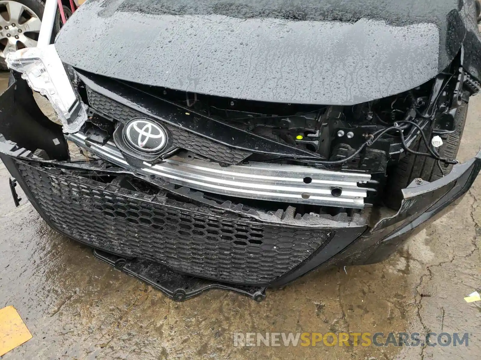 9 Photograph of a damaged car JTDEPRAE0LJ093696 TOYOTA COROLLA 2020