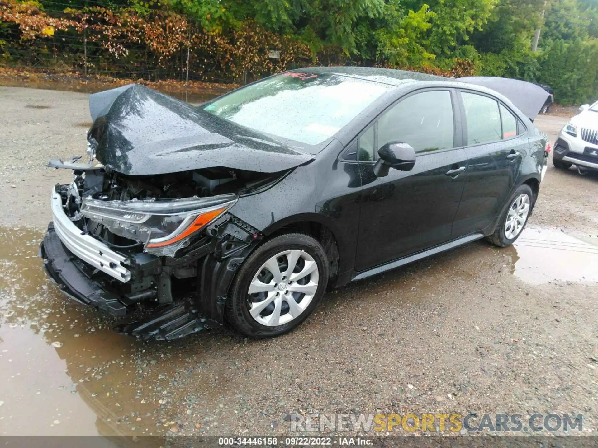 2 Photograph of a damaged car JTDEPRAE0LJ094315 TOYOTA COROLLA 2020