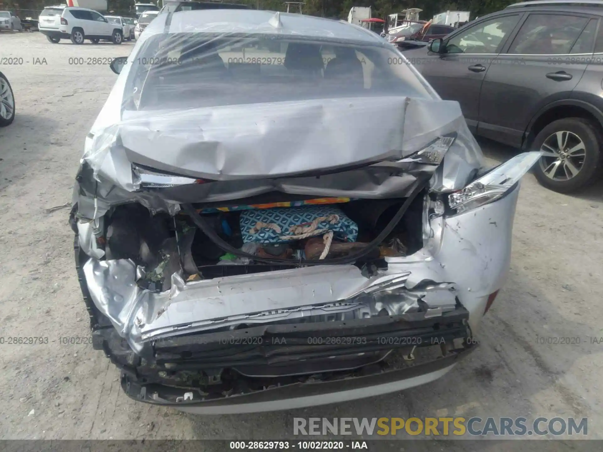 6 Фотография поврежденного автомобиля JTDEPRAE0LJ094508 TOYOTA COROLLA 2020