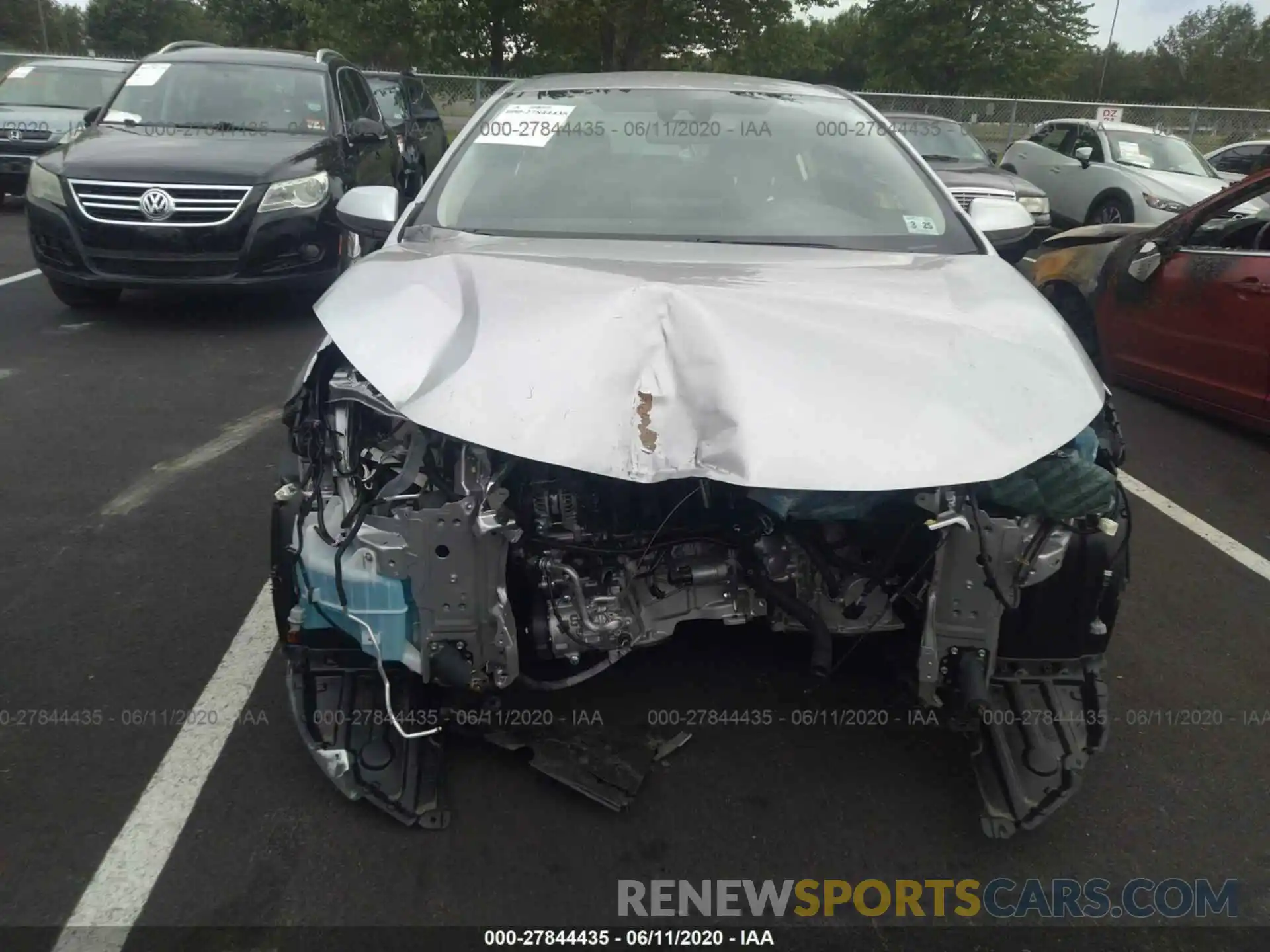 6 Photograph of a damaged car JTDEPRAE0LJ094590 TOYOTA COROLLA 2020