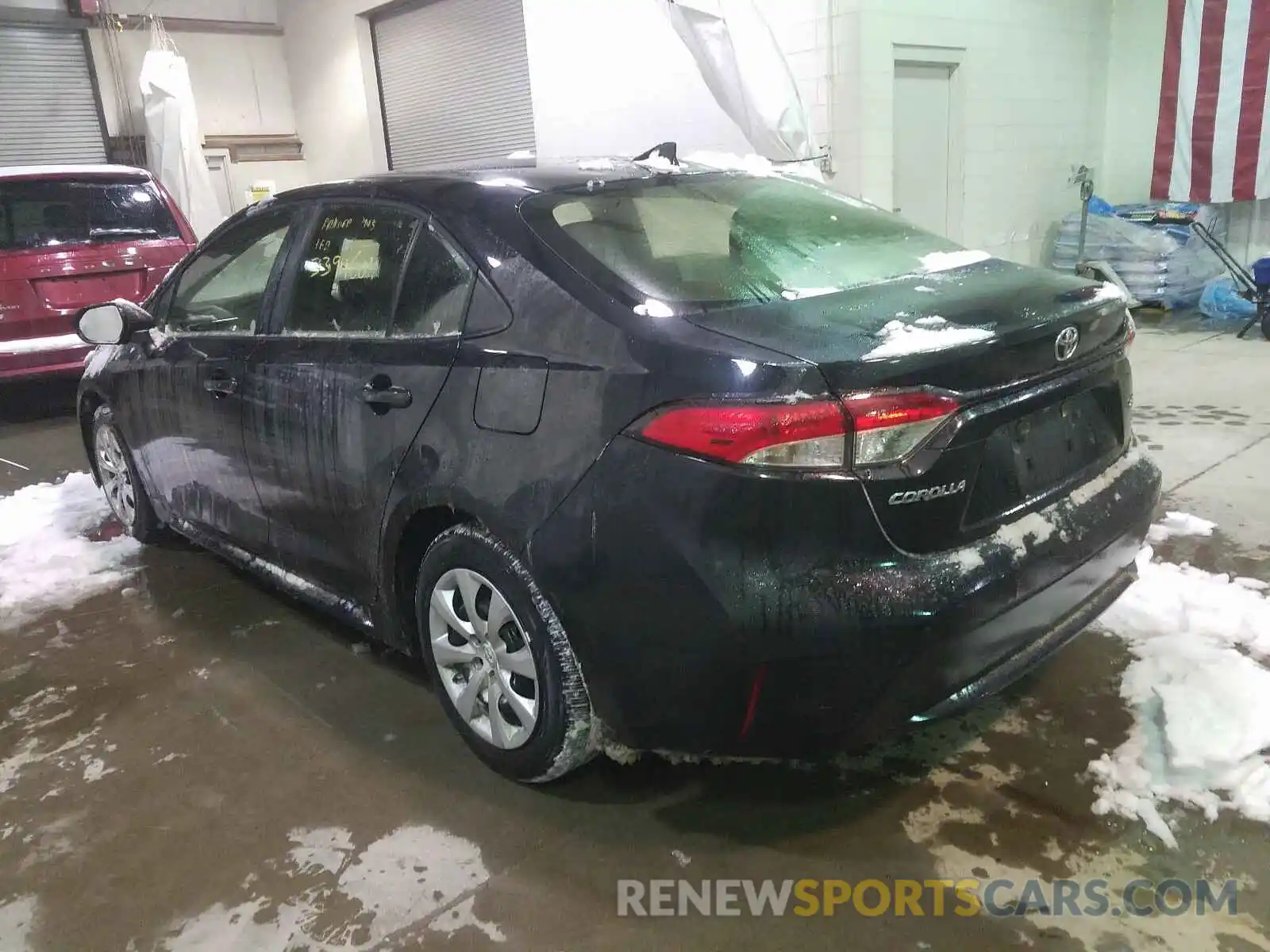 3 Photograph of a damaged car JTDEPRAE0LJ094962 TOYOTA COROLLA 2020