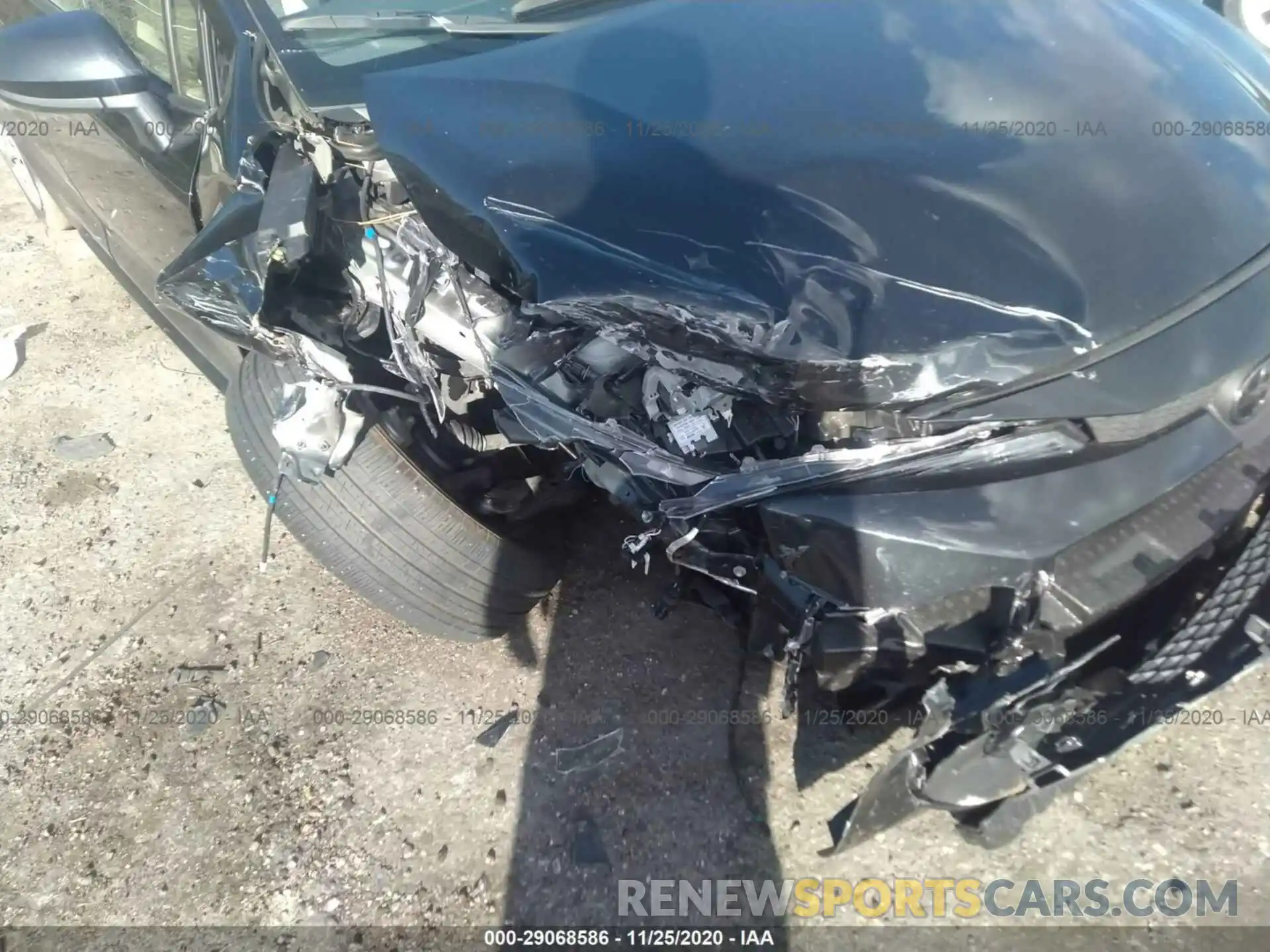 6 Photograph of a damaged car JTDEPRAE0LJ095271 TOYOTA COROLLA 2020