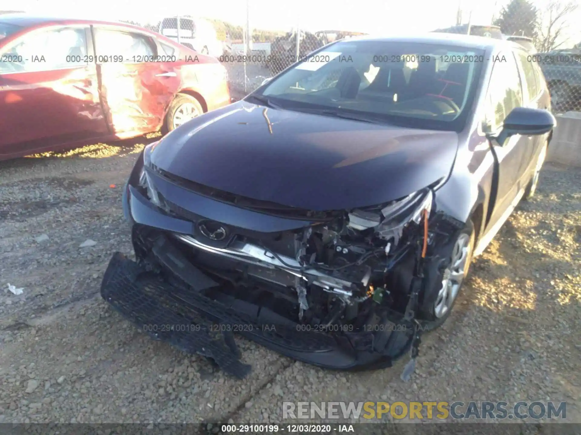 6 Photograph of a damaged car JTDEPRAE0LJ095920 TOYOTA COROLLA 2020