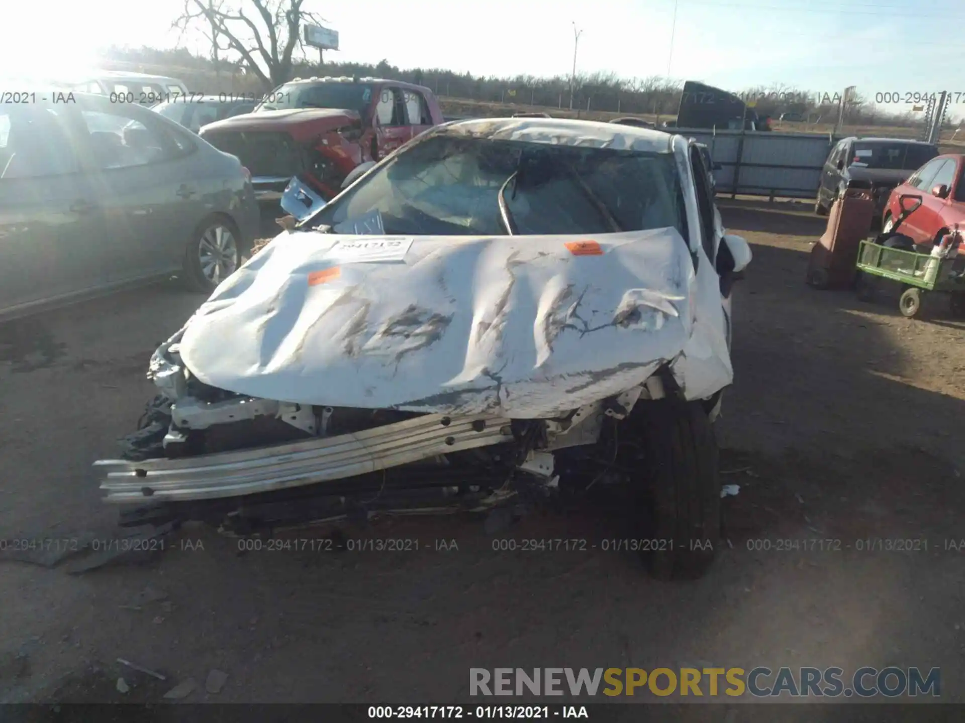 6 Photograph of a damaged car JTDEPRAE0LJ096226 TOYOTA COROLLA 2020