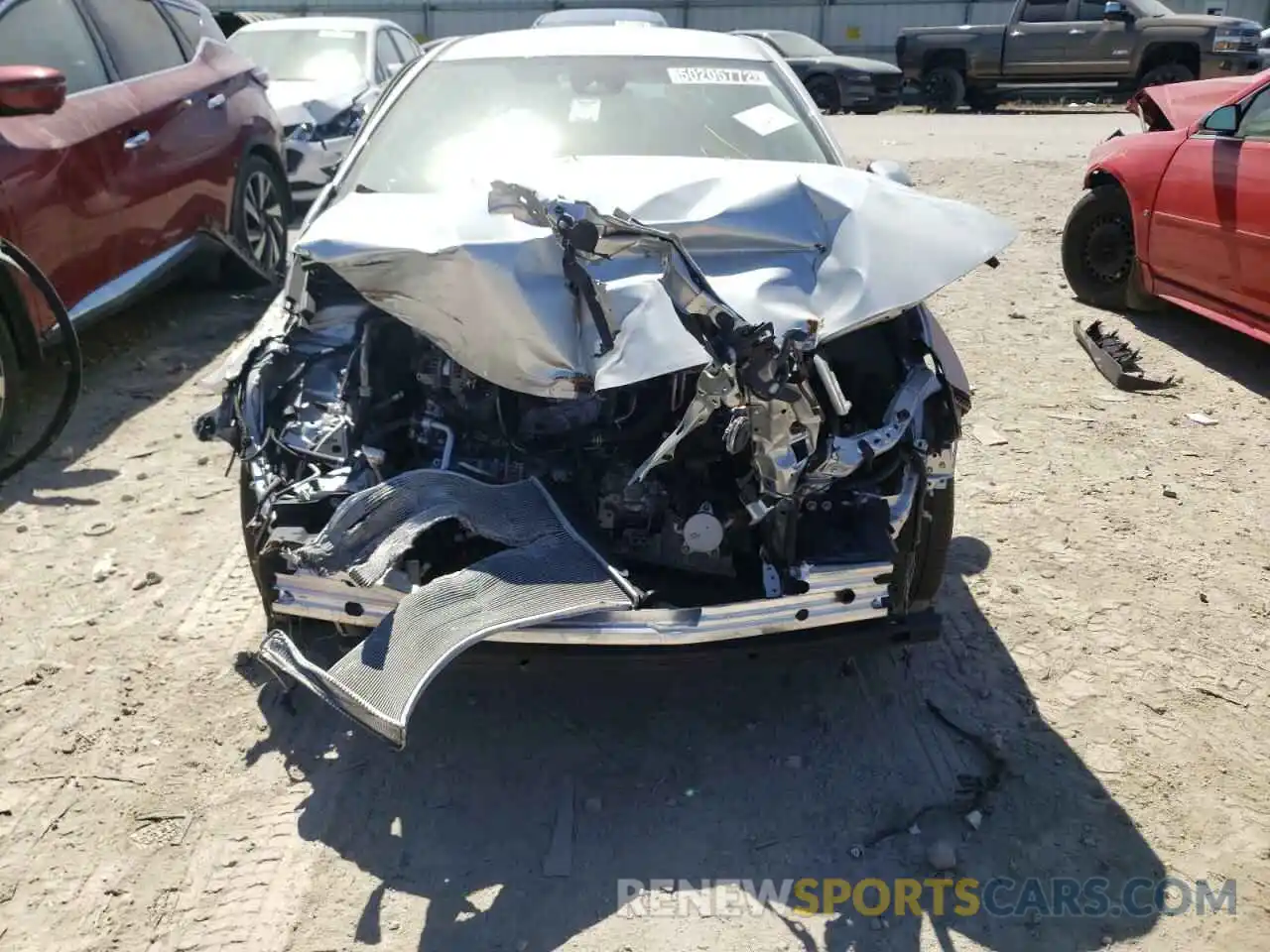 9 Photograph of a damaged car JTDEPRAE0LJ096243 TOYOTA COROLLA 2020