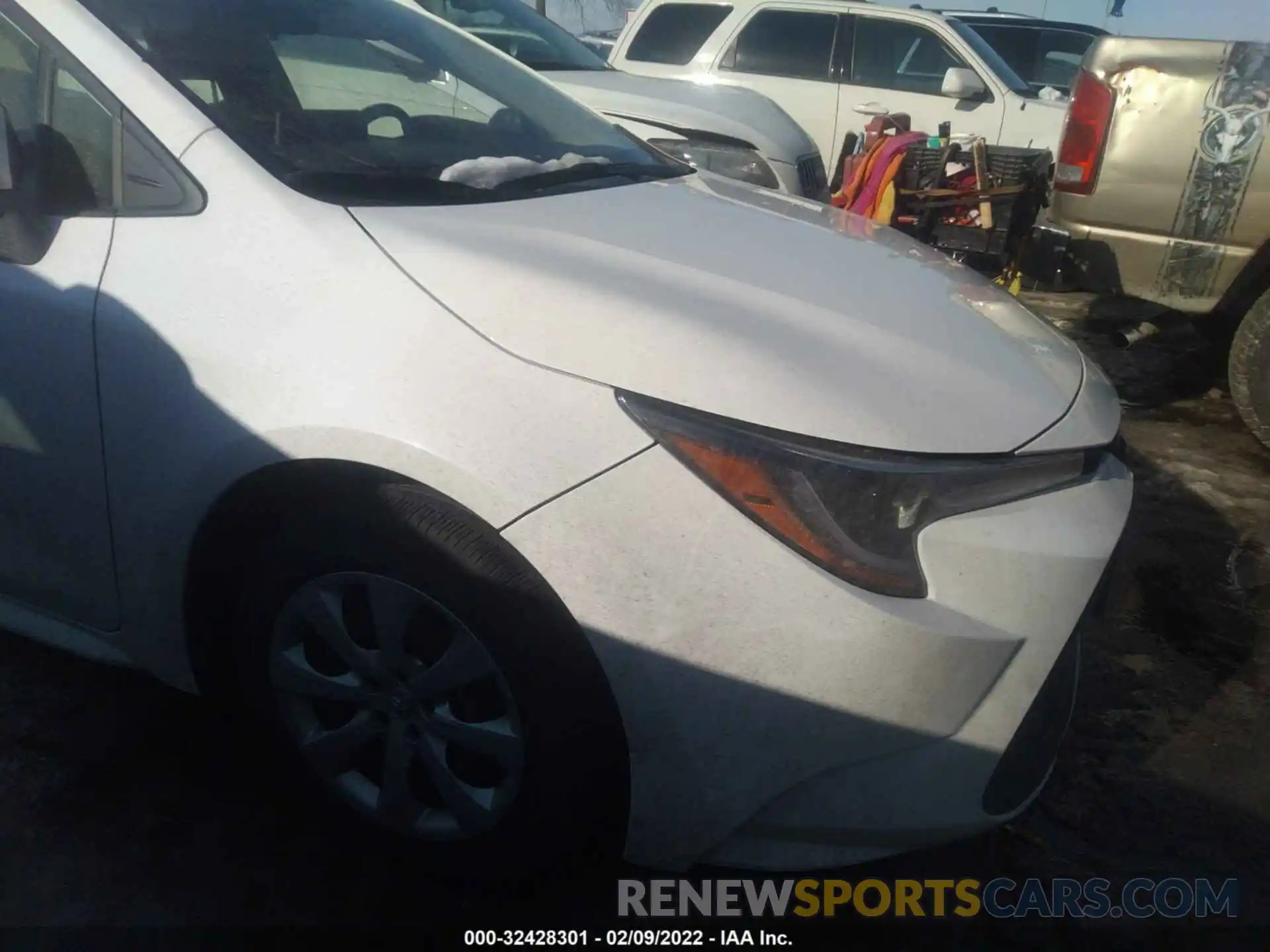 6 Photograph of a damaged car JTDEPRAE0LJ096341 TOYOTA COROLLA 2020