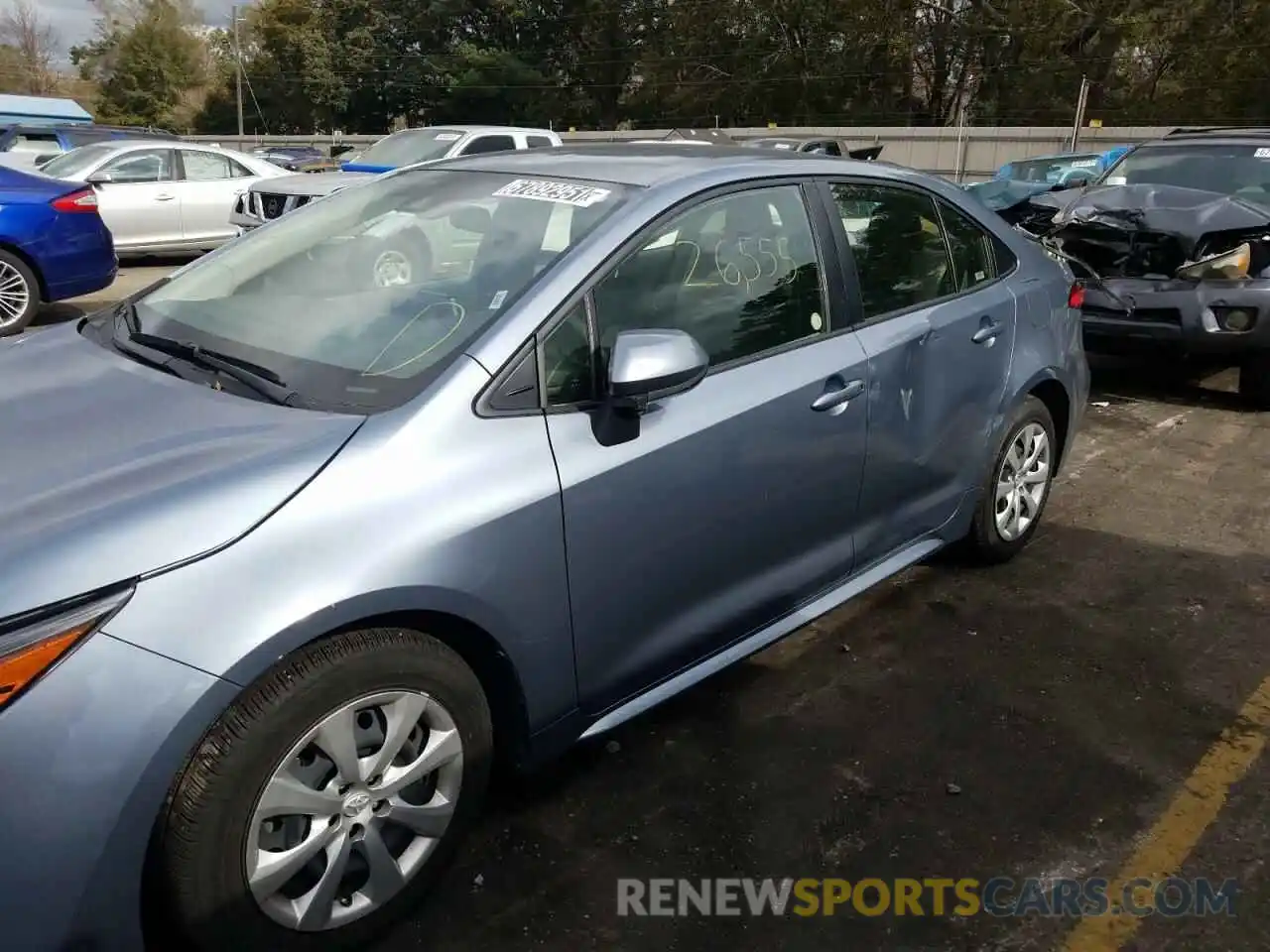 9 Photograph of a damaged car JTDEPRAE0LJ096940 TOYOTA COROLLA 2020