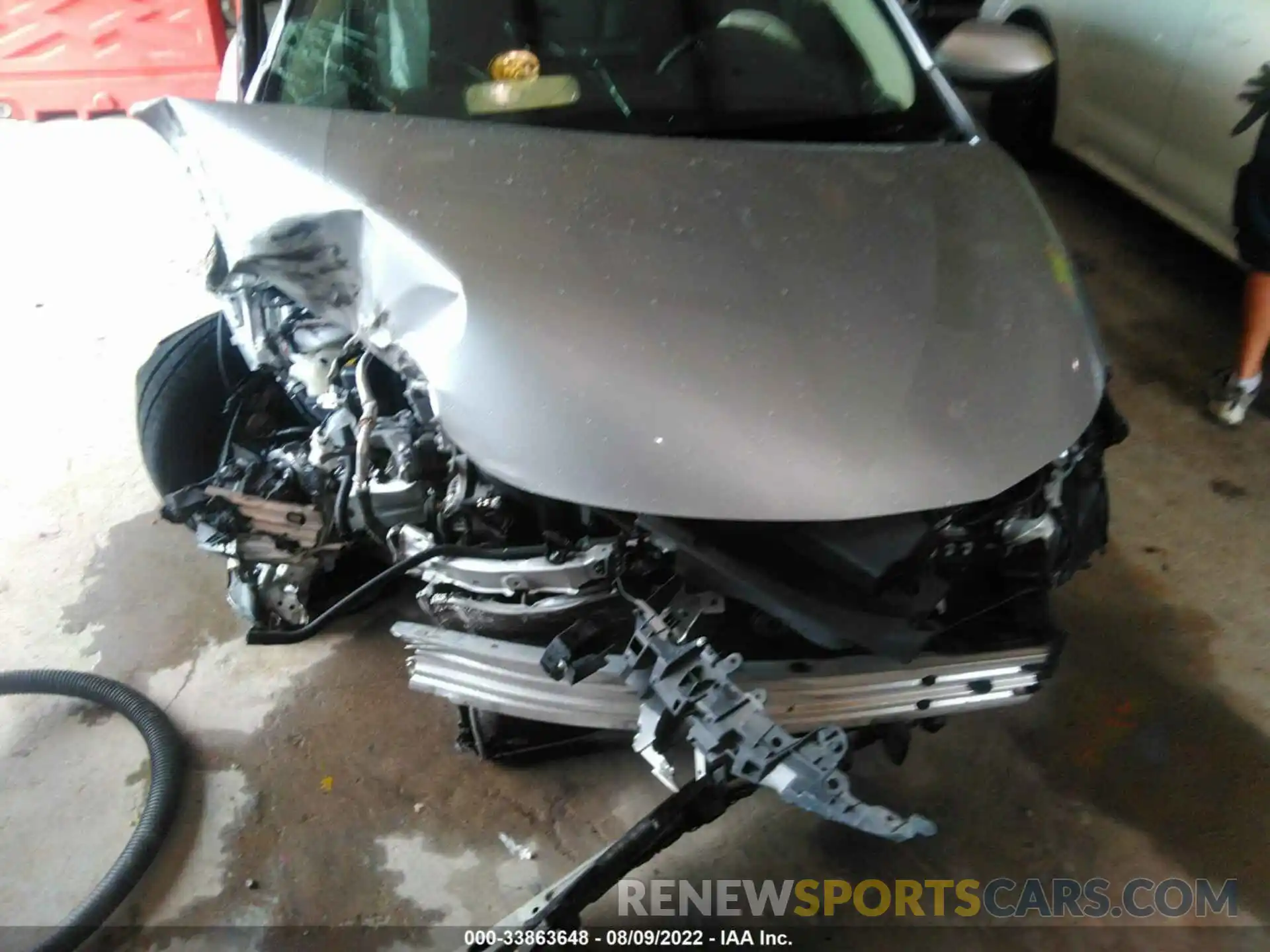 6 Photograph of a damaged car JTDEPRAE0LJ097019 TOYOTA COROLLA 2020