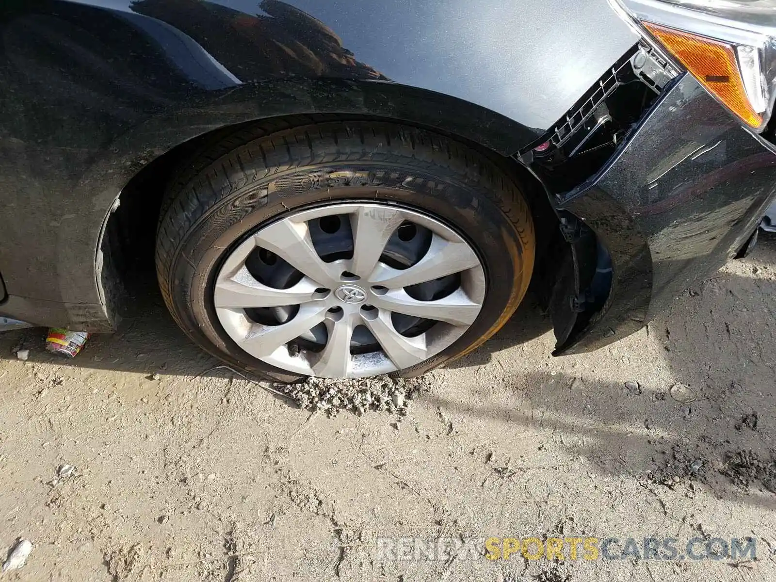 9 Photograph of a damaged car JTDEPRAE0LJ098381 TOYOTA COROLLA 2020