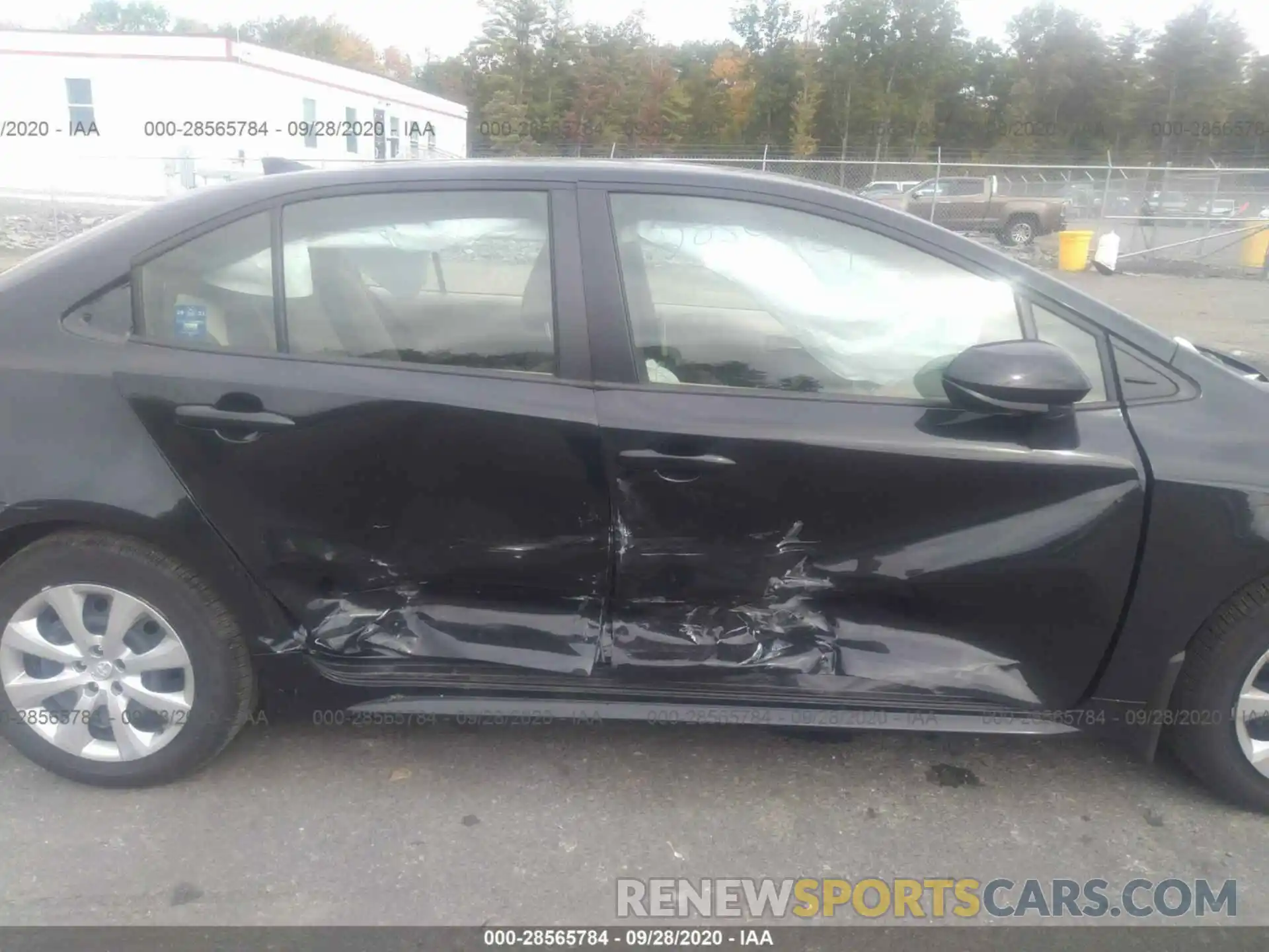 6 Photograph of a damaged car JTDEPRAE0LJ099997 TOYOTA COROLLA 2020