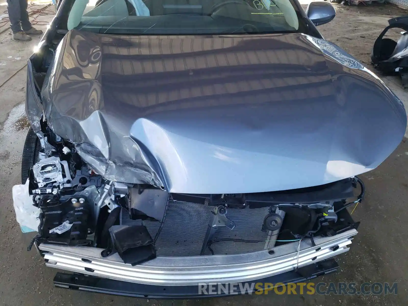 7 Photograph of a damaged car JTDEPRAE0LJ102199 TOYOTA COROLLA 2020