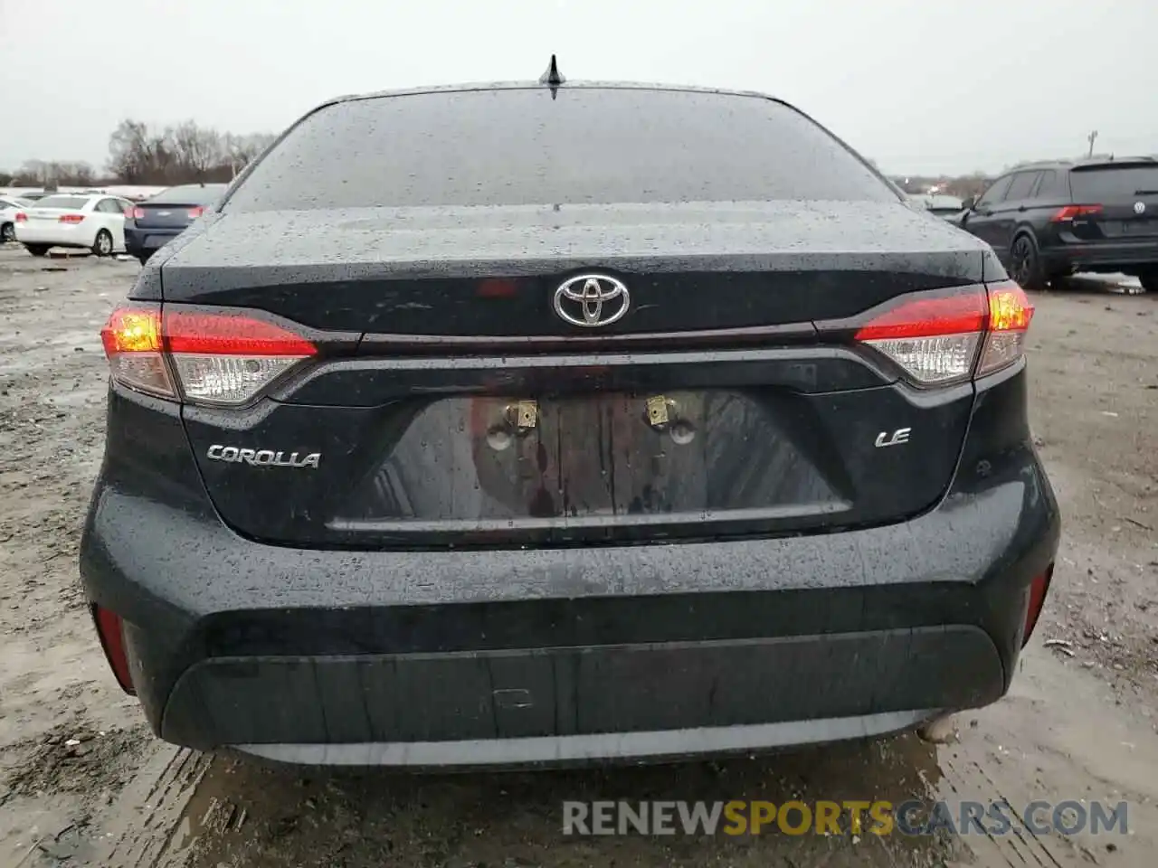 6 Photograph of a damaged car JTDEPRAE0LJ102736 TOYOTA COROLLA 2020