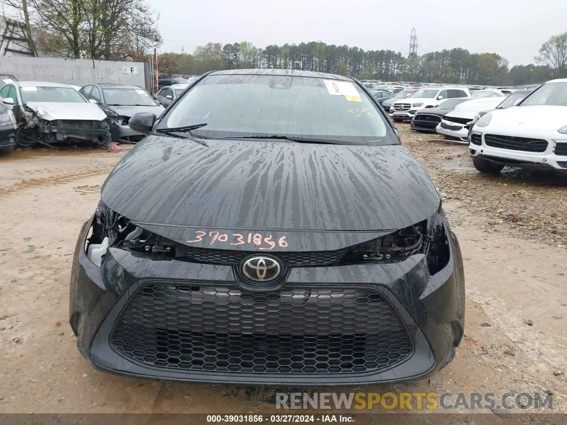 12 Photograph of a damaged car JTDEPRAE0LJ108326 TOYOTA COROLLA 2020