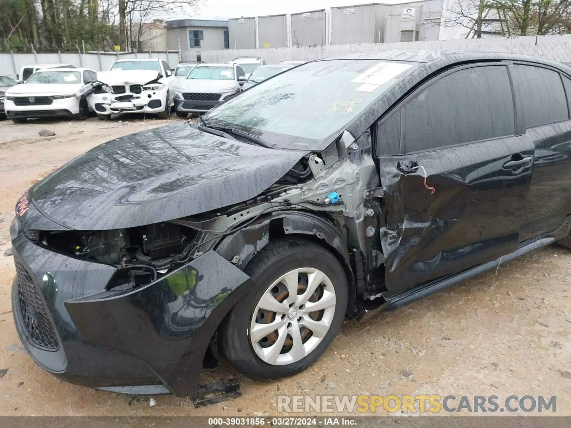 6 Photograph of a damaged car JTDEPRAE0LJ108326 TOYOTA COROLLA 2020