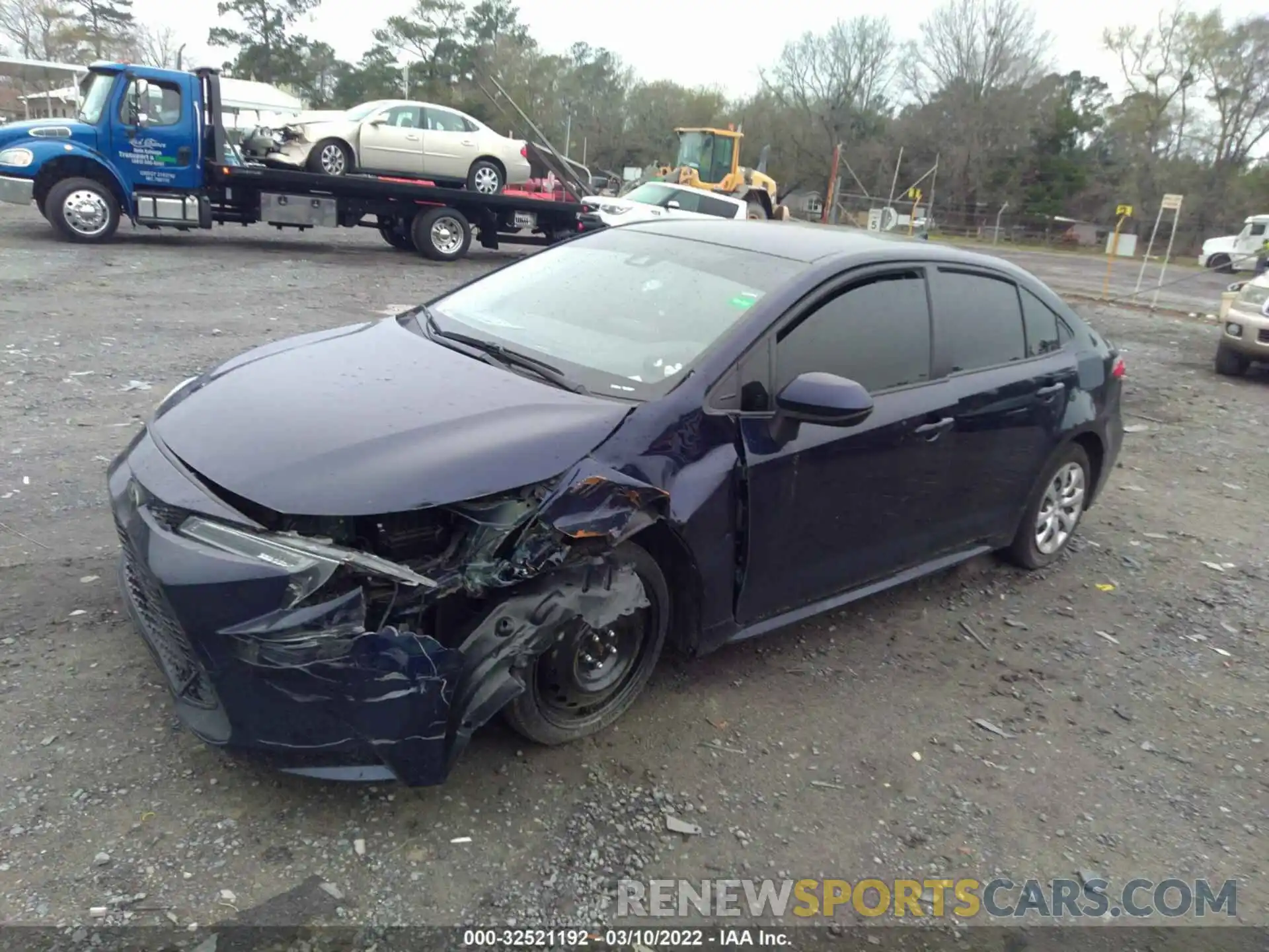 2 Photograph of a damaged car JTDEPRAE0LJ109668 TOYOTA COROLLA 2020