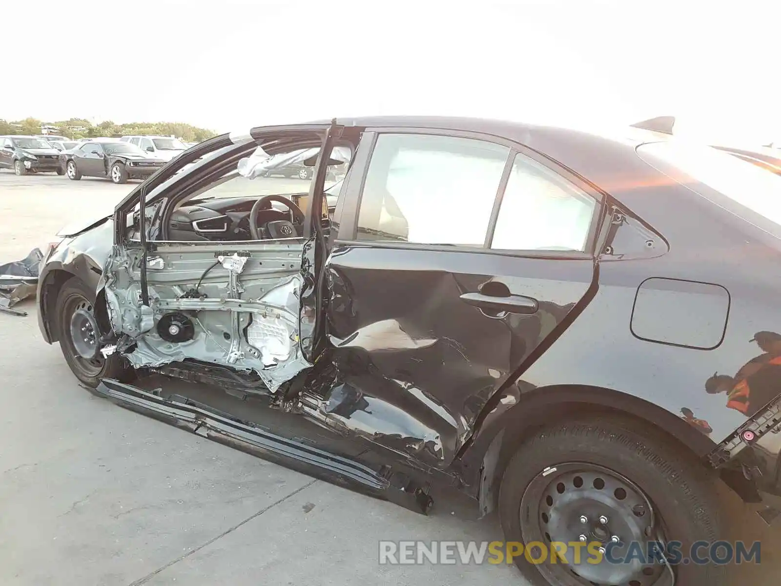 9 Photograph of a damaged car JTDEPRAE0LJ109749 TOYOTA COROLLA 2020