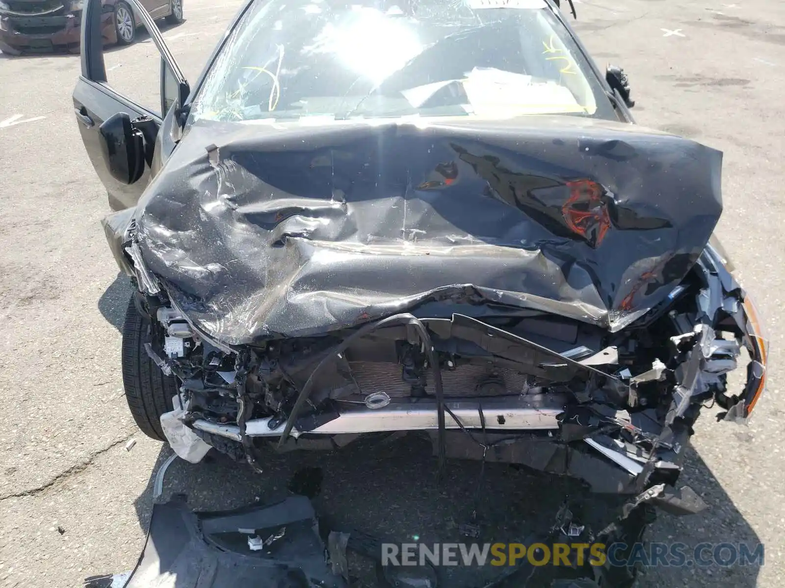 7 Photograph of a damaged car JTDEPRAE0LJ110495 TOYOTA COROLLA 2020