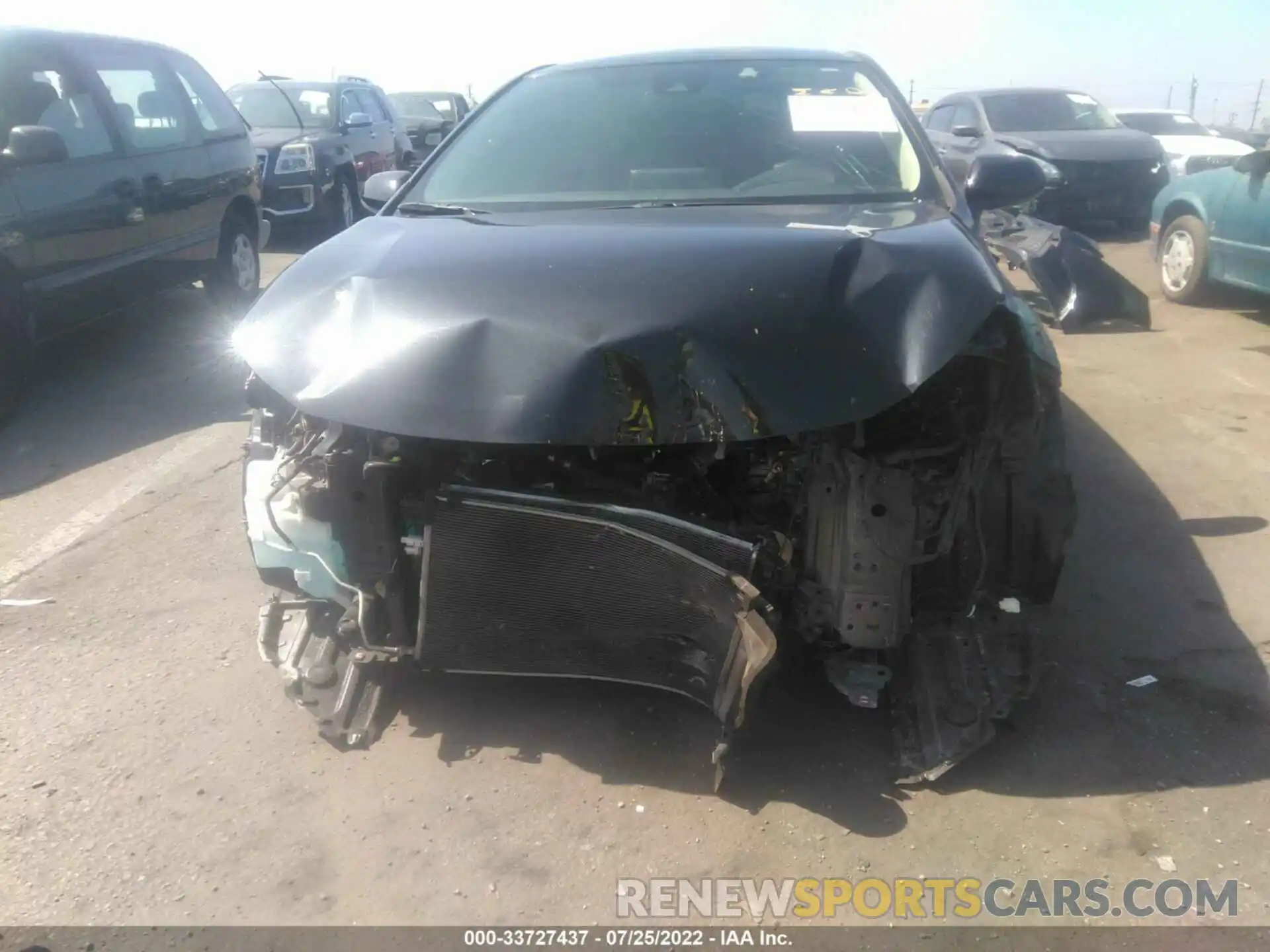 6 Photograph of a damaged car JTDEPRAE0LJ110870 TOYOTA COROLLA 2020