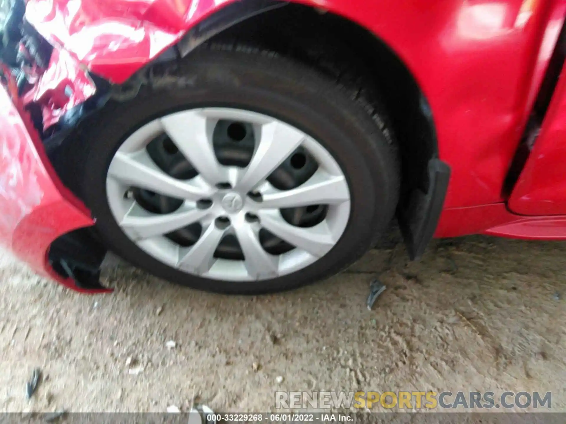 12 Photograph of a damaged car JTDEPRAE0LJ110884 TOYOTA COROLLA 2020